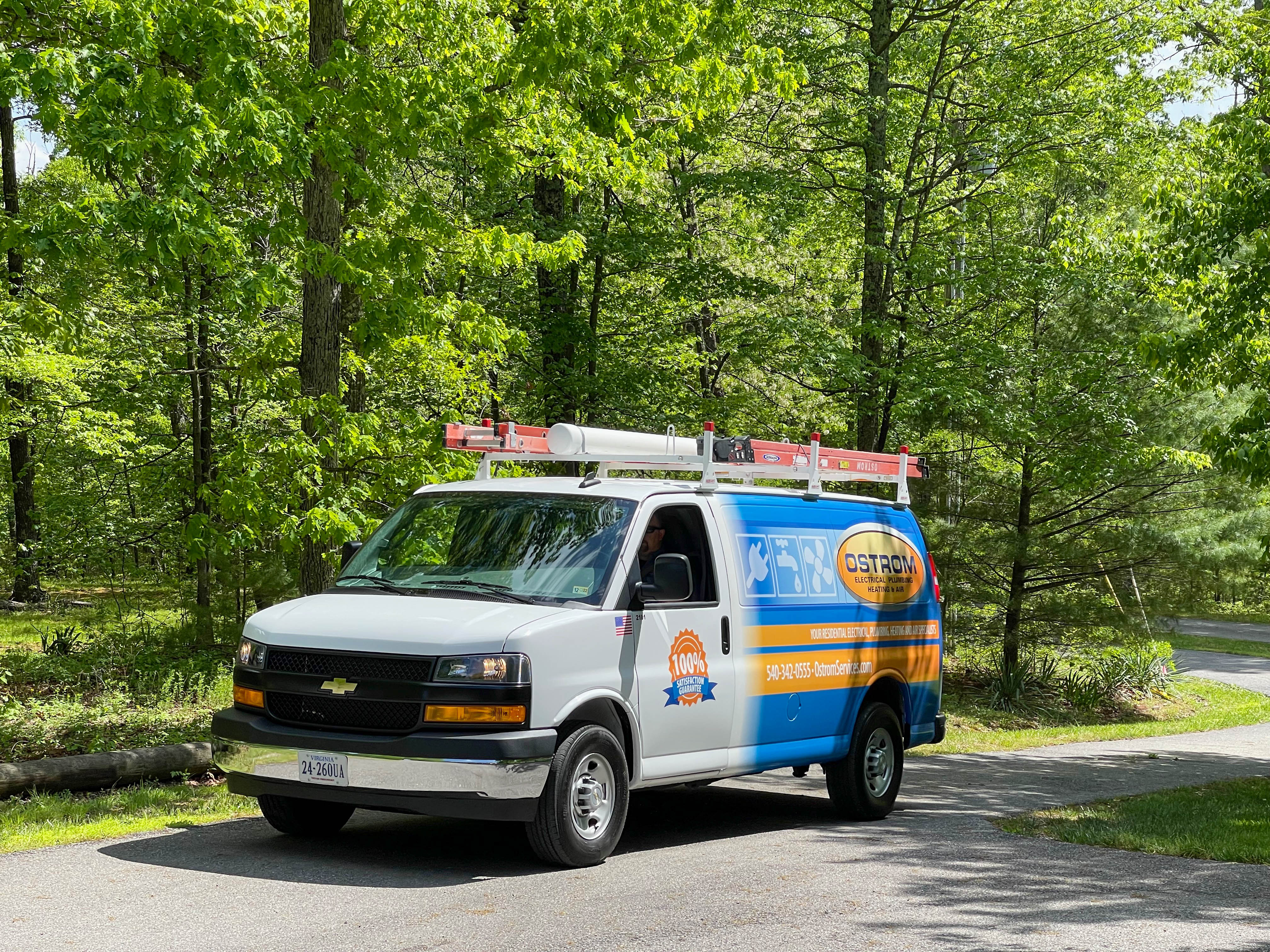 Trust Ostrom Electrical Plumbing Heating & Air Conditioning to brighten your day with quality service!