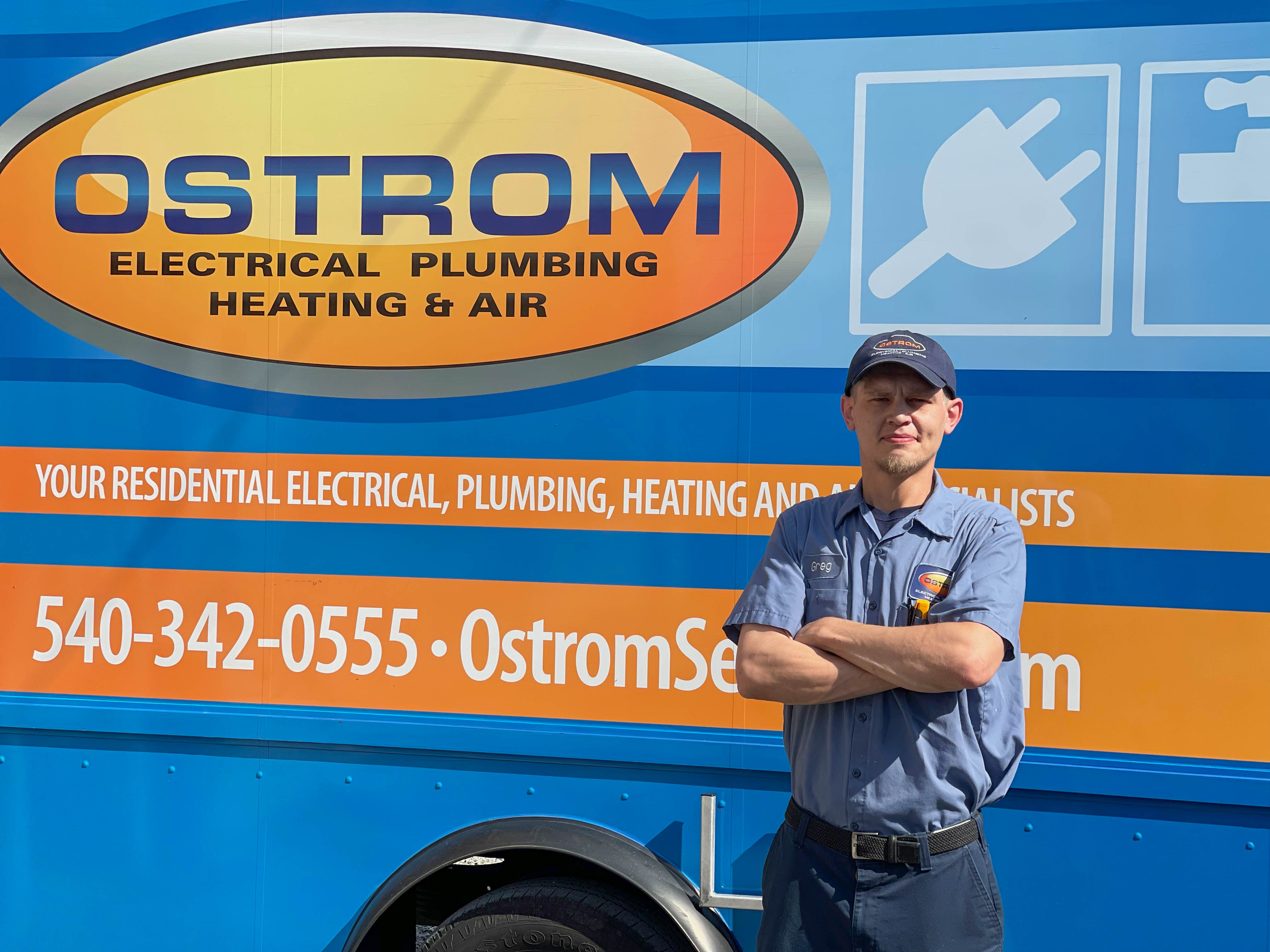 Trust Ostrom Electrical Plumbing Heating & Air for professional, reliable service every time.