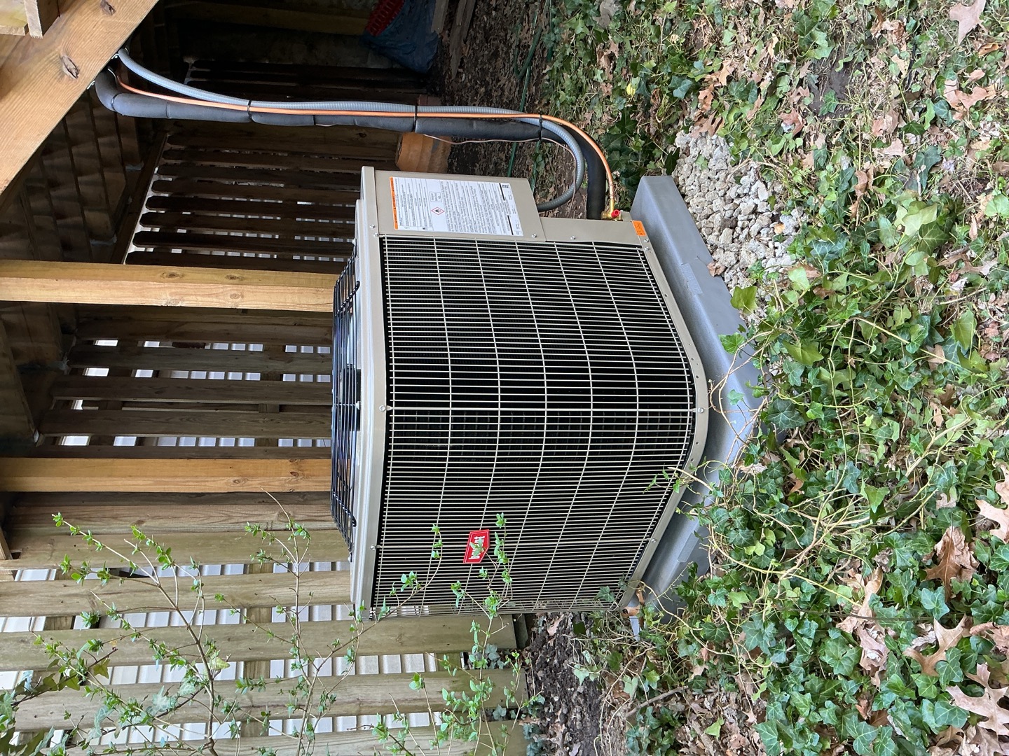 Reliable installation and tidy workmanship help ensure lasting comfort, as demonstrated by Boehmer Heating & Cooling's outdoor AC setup.