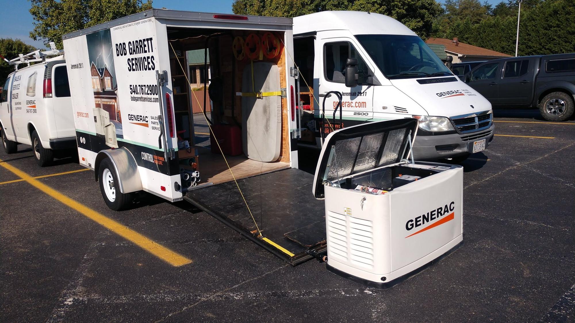 Bob Garrett Services ensures you're never left in the dark with our dependable generator and service solutions, right where you need them.