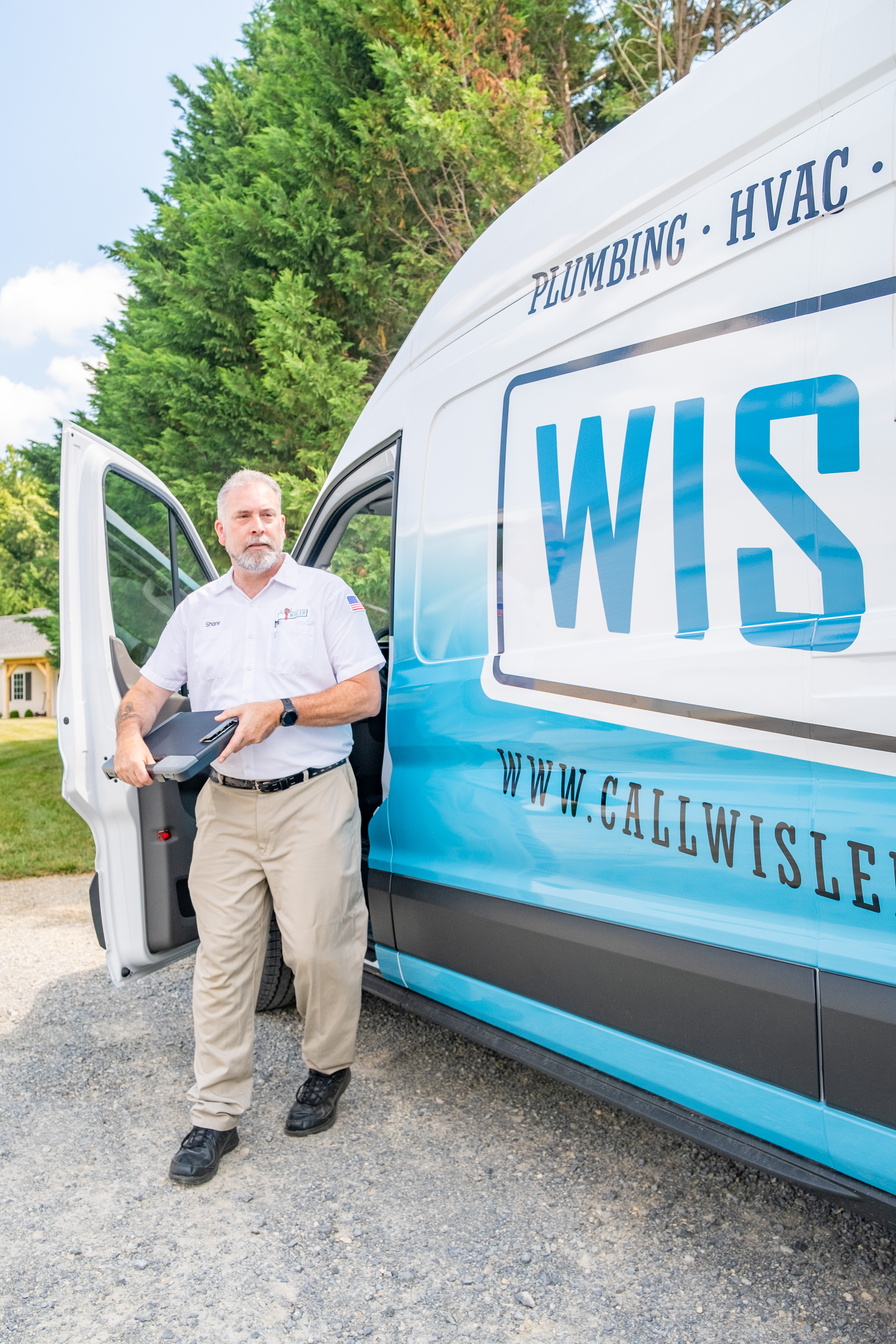 Experience top-quality service with Wisler Plumbing, Heating, Cooling, and Electrical, where professionalism meets reliability.