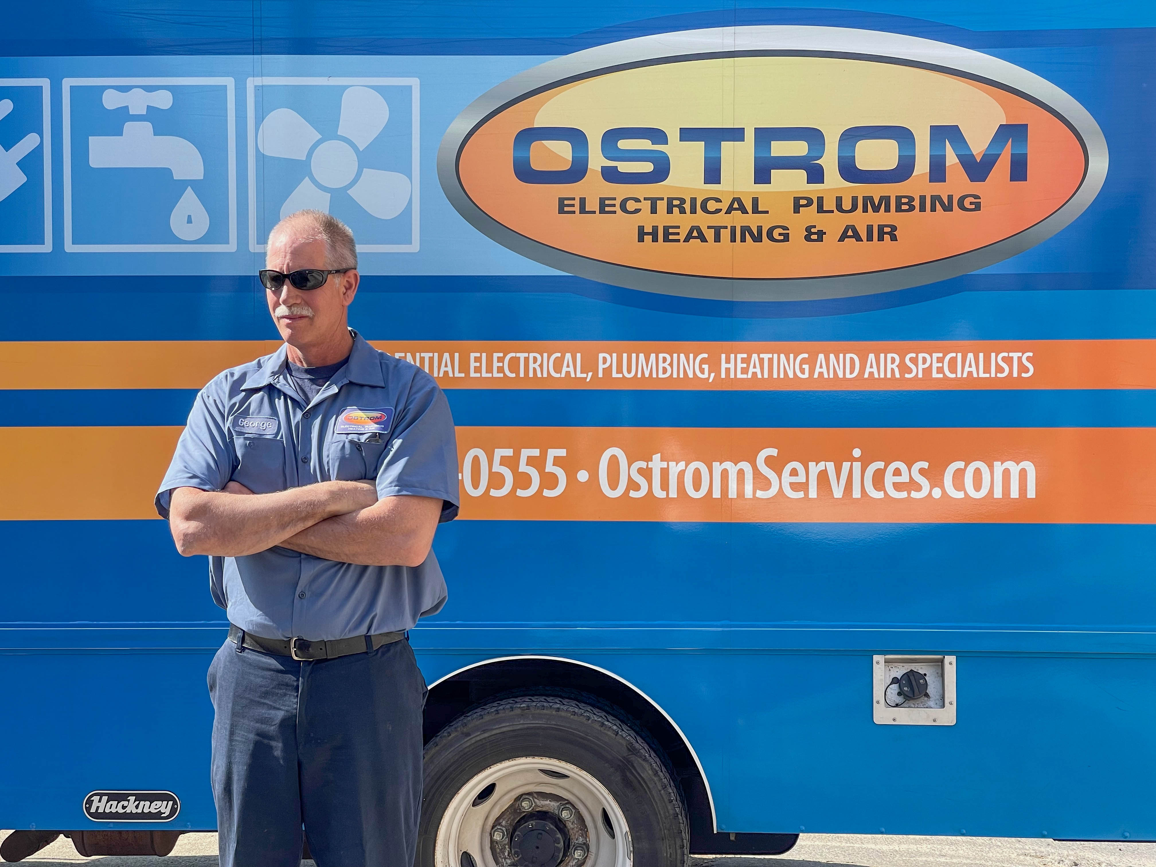 Trust Ostrom Electrical Plumbing Heating & Air for professional and reliable service.