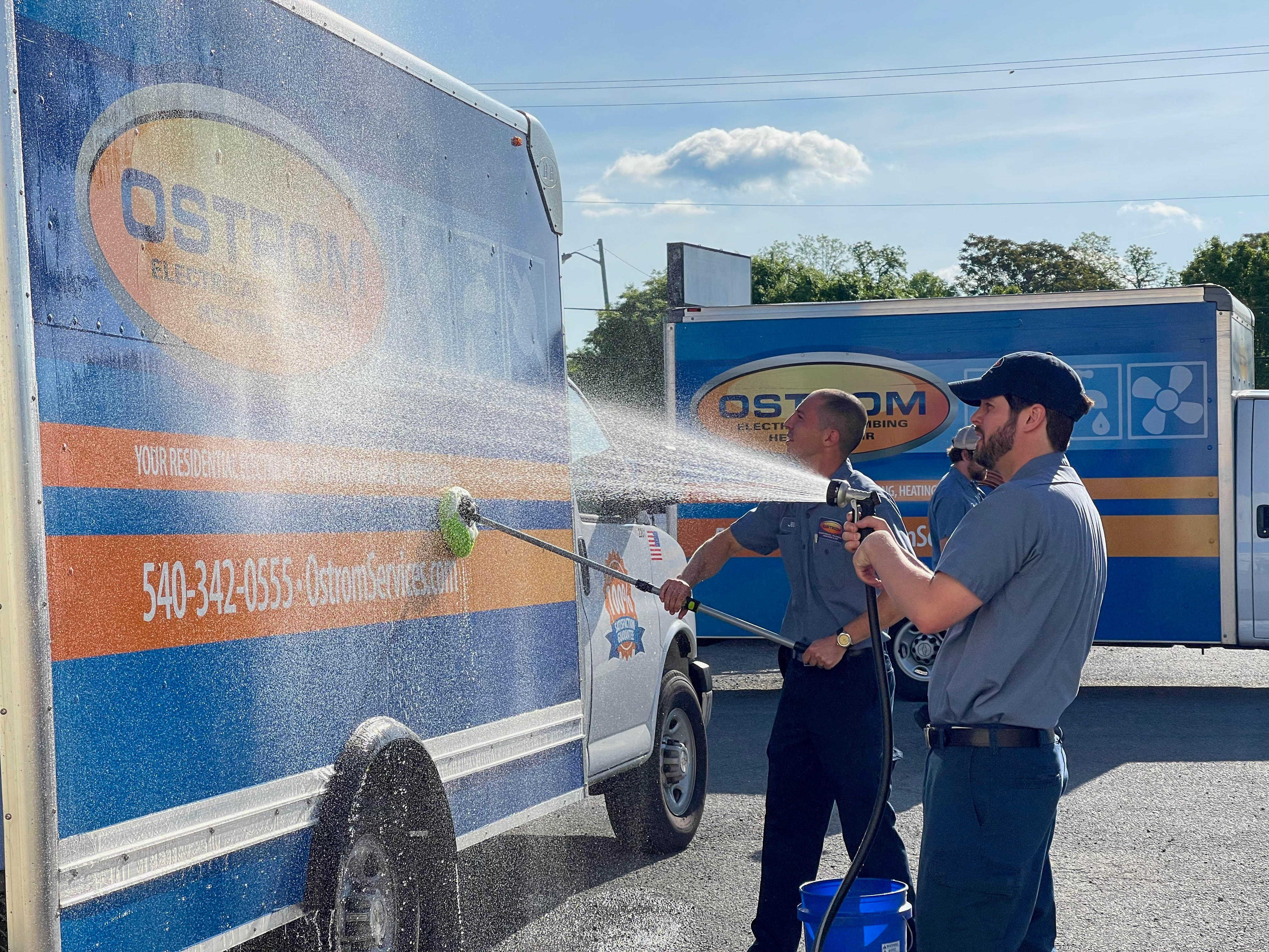 Trust Ostrom Electrical Plumbing Heating & Air Conditioning for reliable and professional service that's clearly visible in every clean detail.
