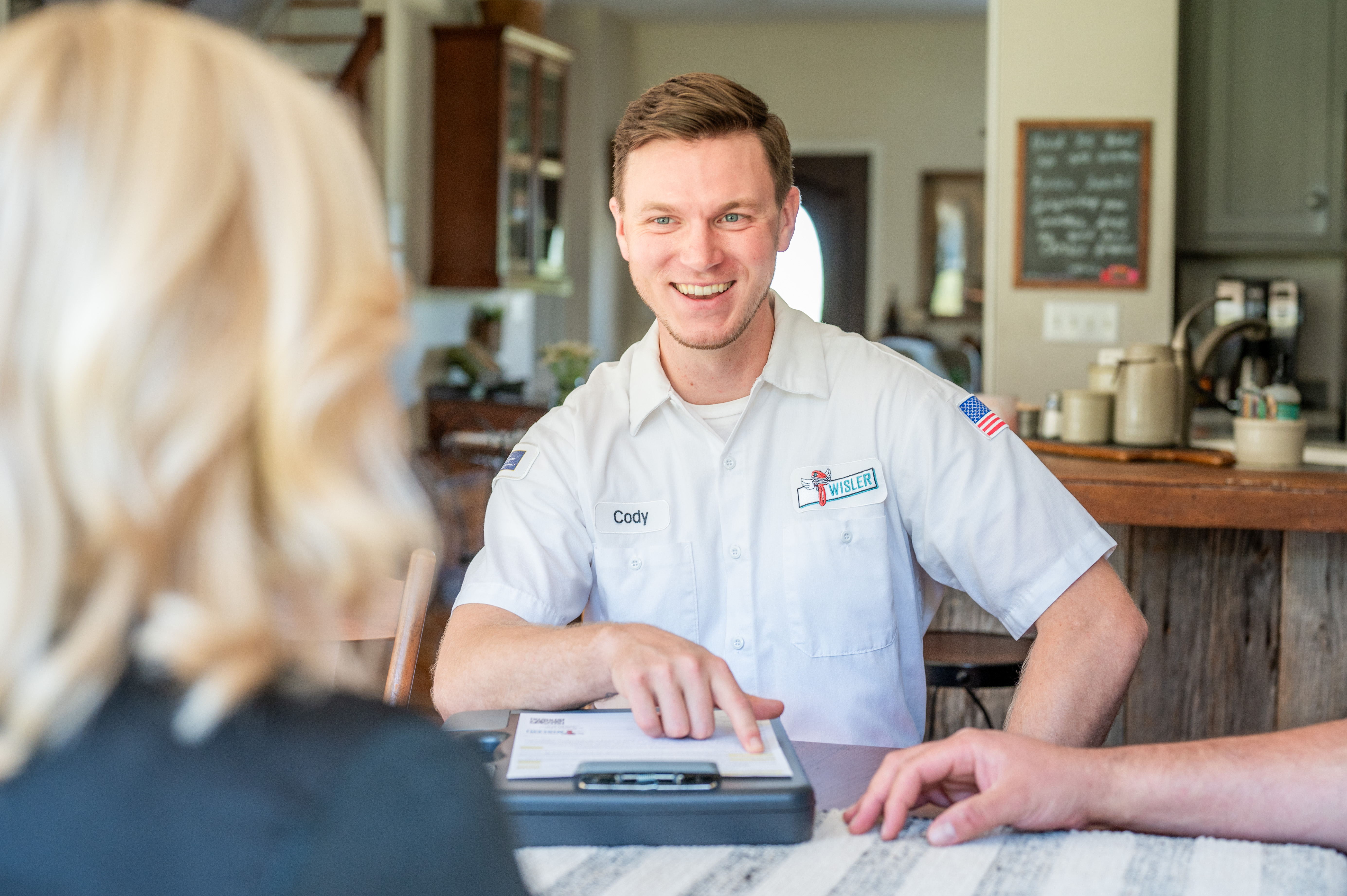 Experience exceptional service with Wisler Plumbing, Heating, Cooling and Electrical, where professionalism meets customer care.