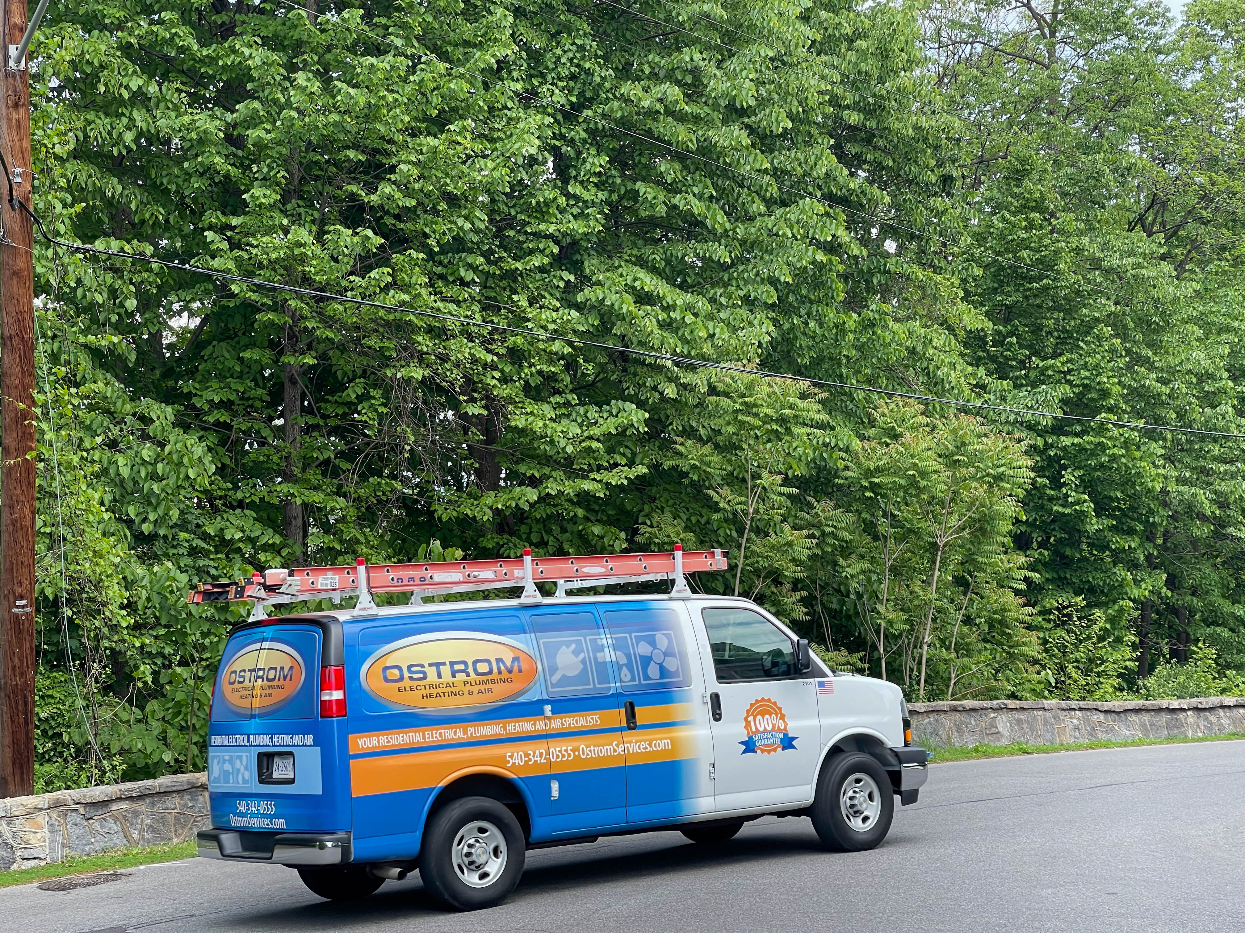 Trust Ostrom Electrical Plumbing Heating & Air Conditioning for reliable on-site service with a professional touch!