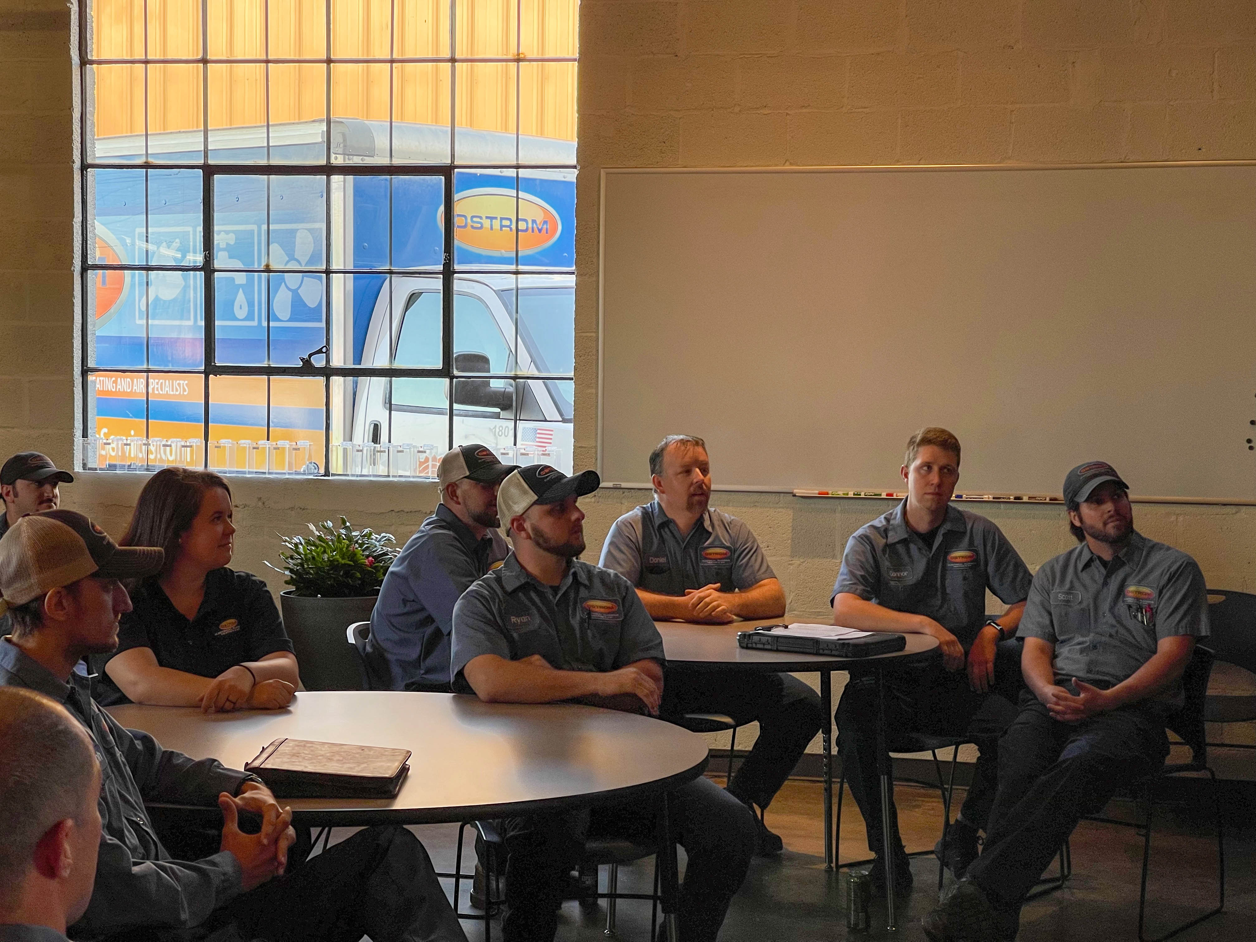 Experience professional and dedicated service with Ostrom Electrical Plumbing Heating & Air Conditioning.