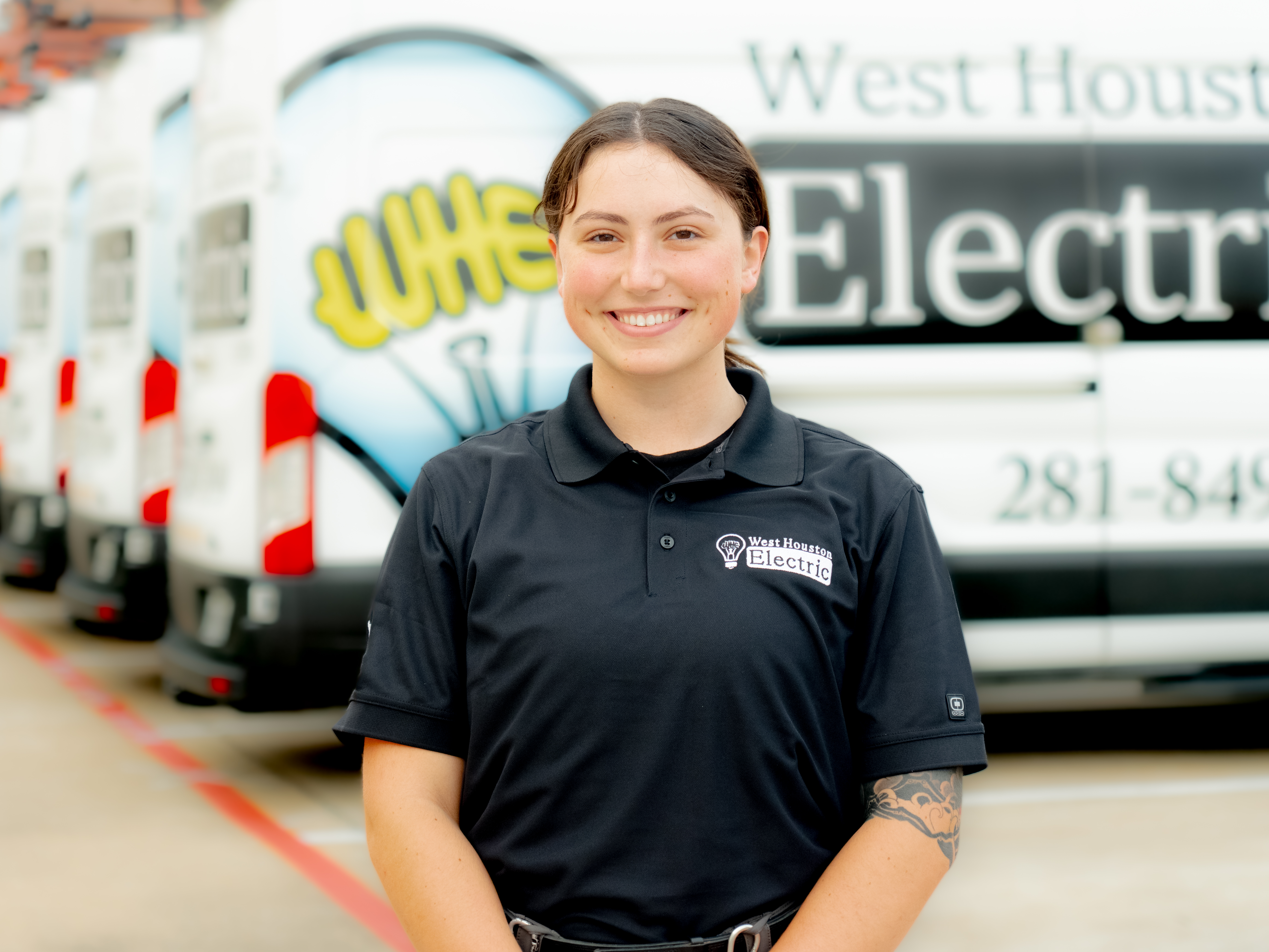 Friendly, trained technicians from West Houston Electric, Inc. deliver dependable service with clear branding and a customer-first attitude.