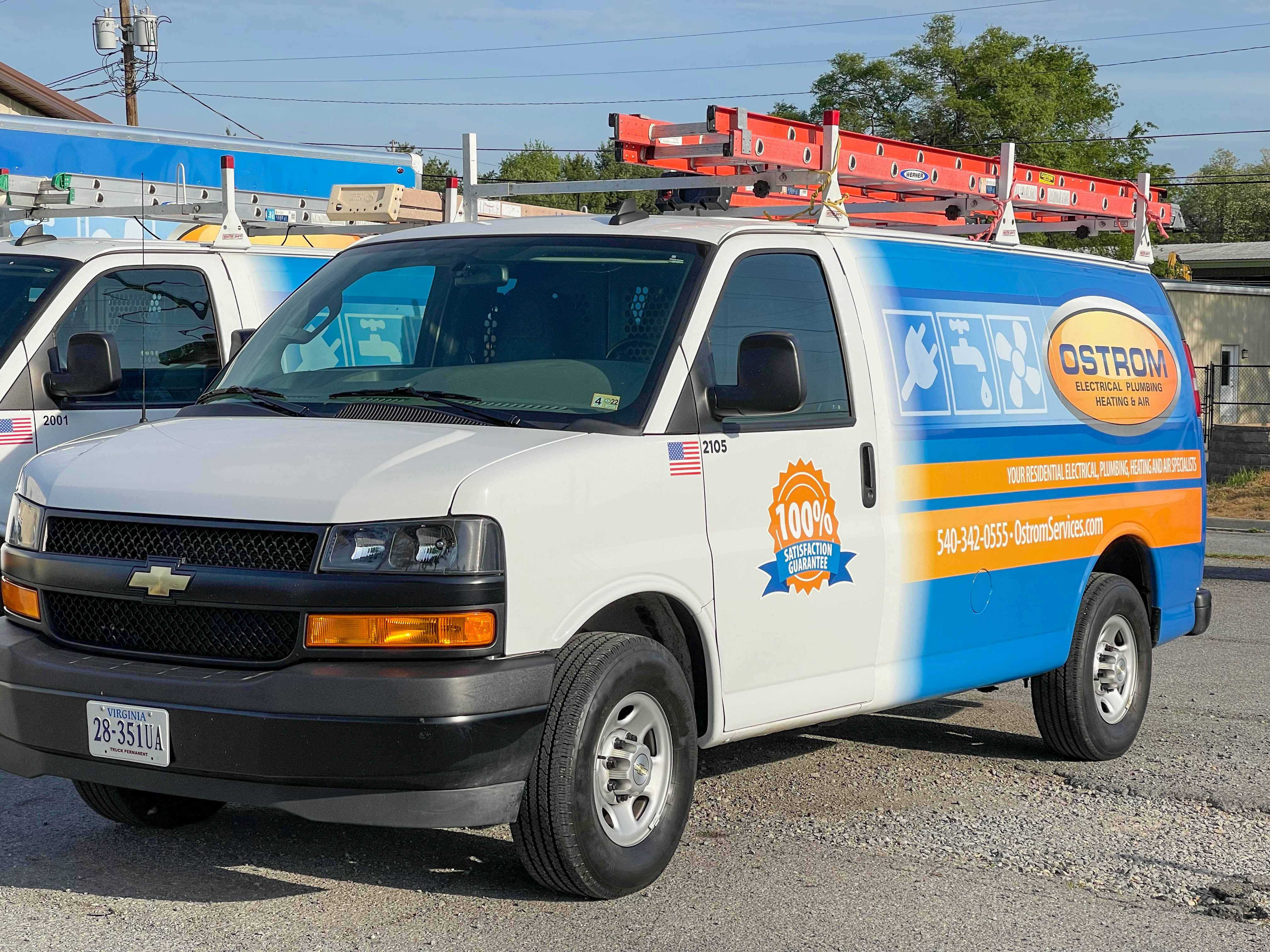 Trust Ostrom Electrical Plumbing Heating & Air Conditioning for exceptional service with a 100% satisfaction guarantee. Call 540-342-0555 for your residential needs today!