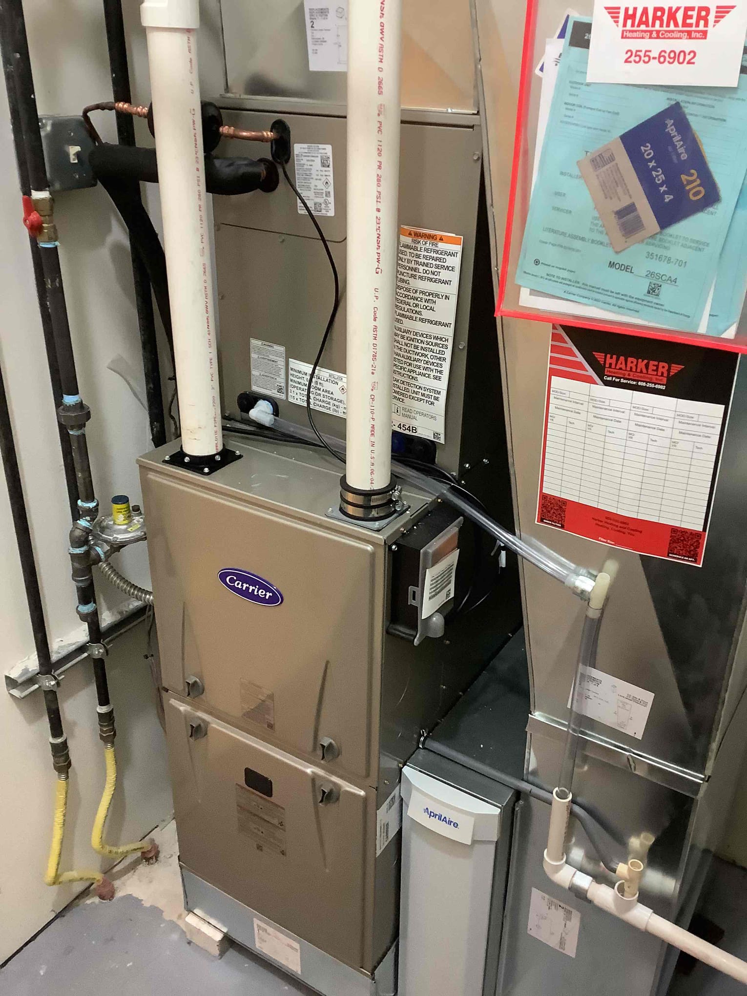 Trust Harker Heating & Cooling for reliable and professional HVAC solutions. Experience quality and excellence in every installation.