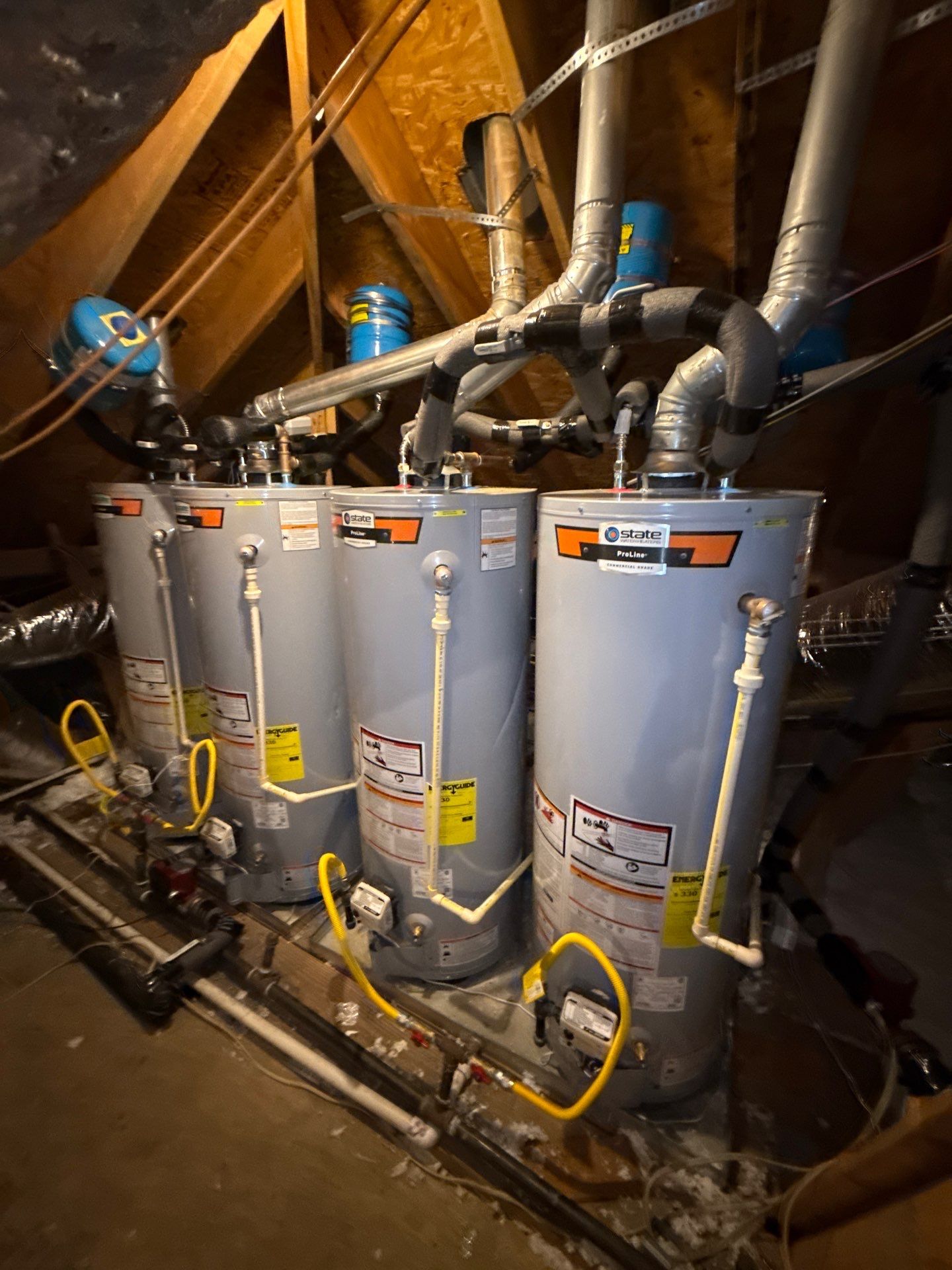 Experience unmatched efficiency and reliability with Milestone's expert water heater installations.