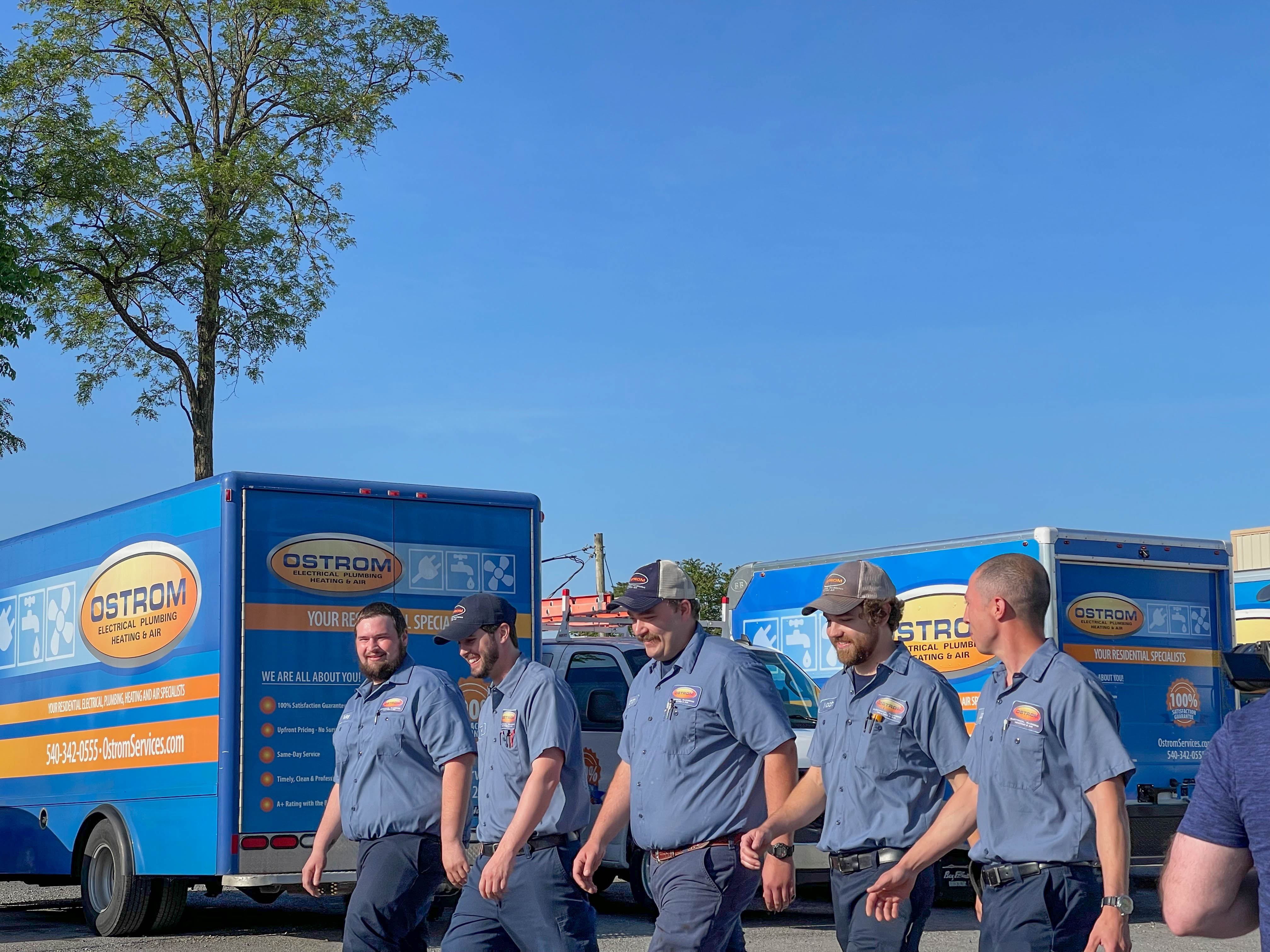 Ostrom Electrical Plumbing Heating & Air Conditioning: Professionalism and reliability you can see in every step.