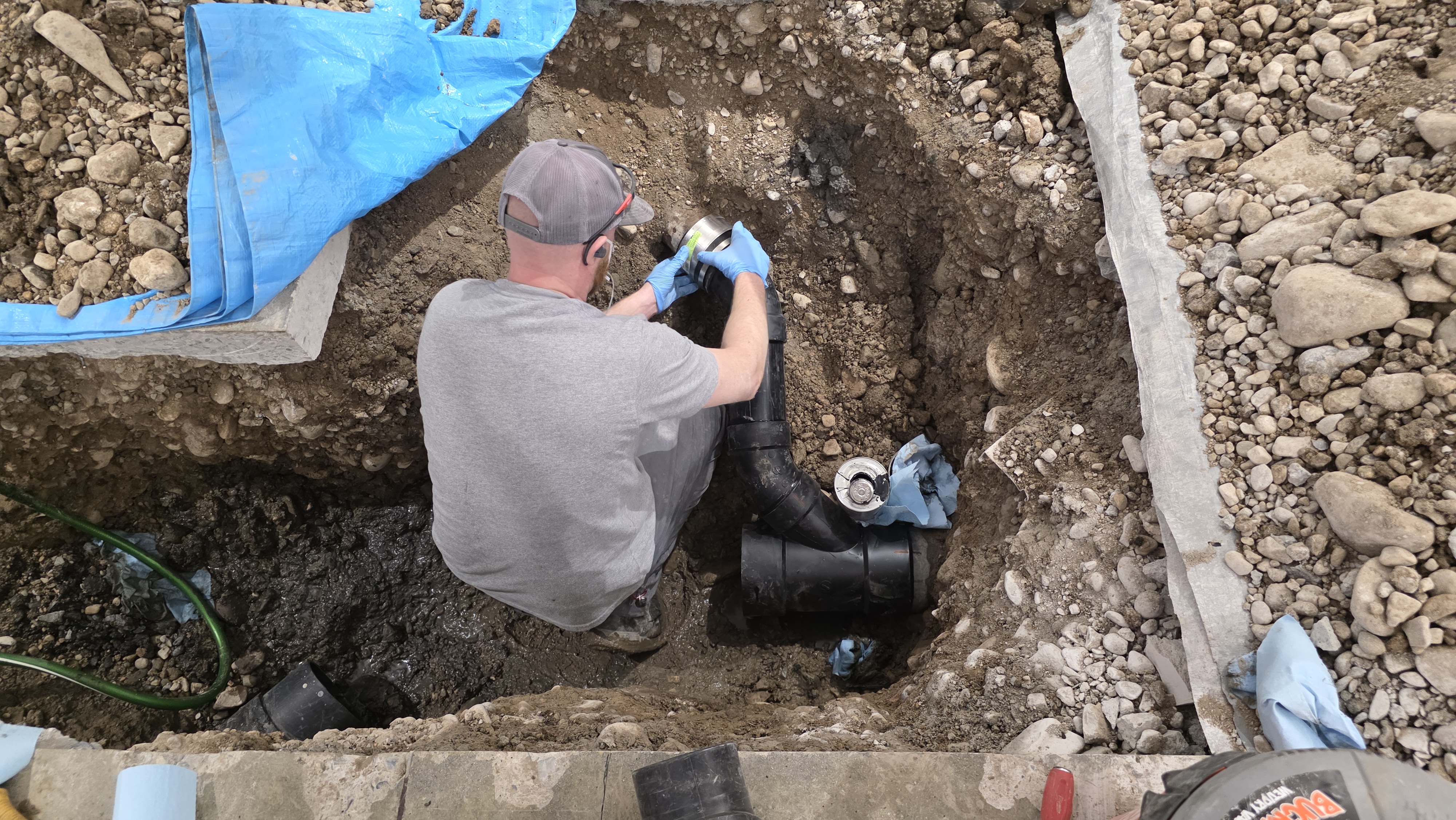 Experience expert plumbing solutions with Eric's Plumbing & Drain Cleaning, where quality meets professionalism.