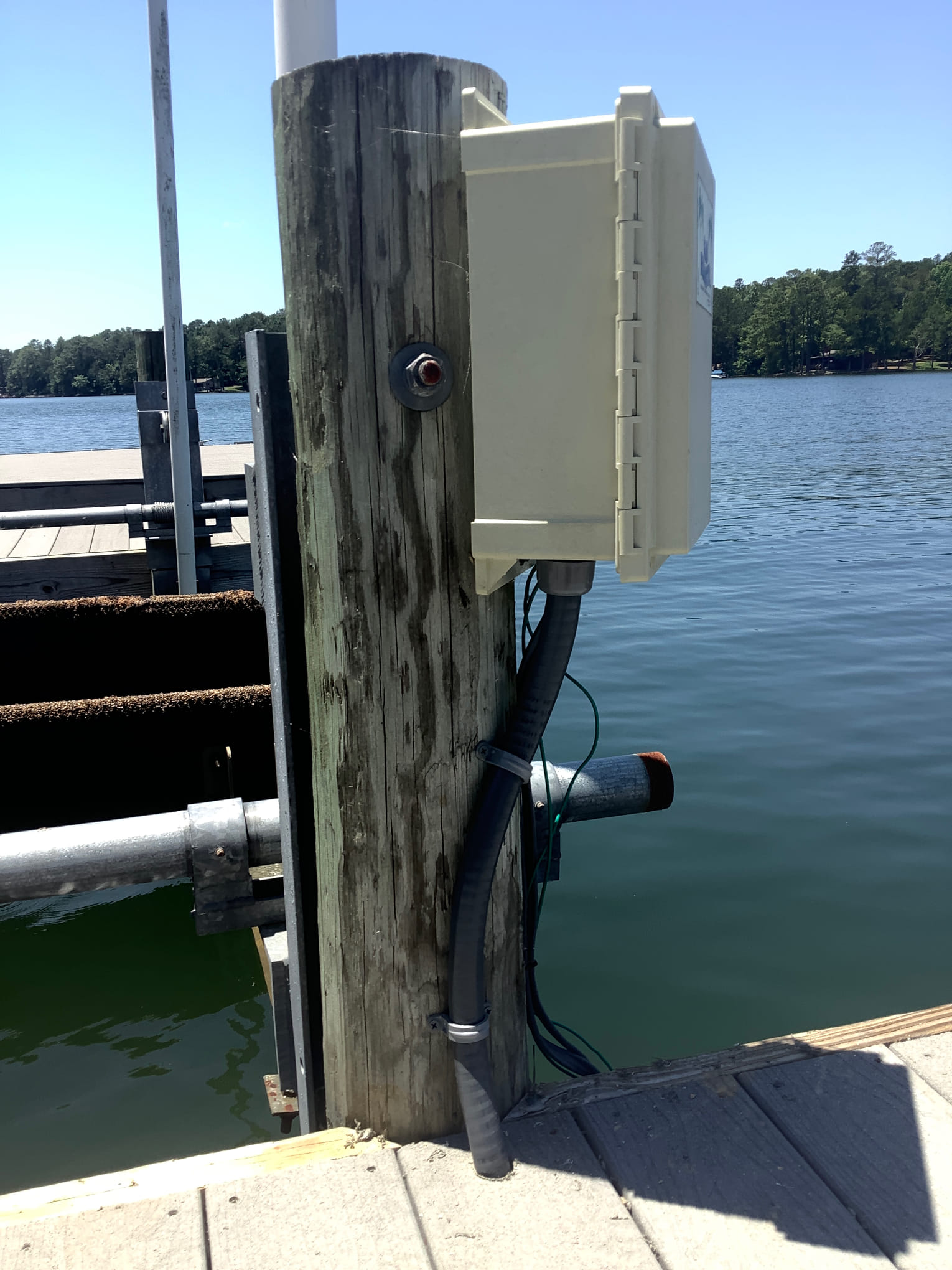 Reliable marine electrical installations on docks, C&T Electric LLC delivers durable, carefully installed weatherproof connections for waterfront properties.