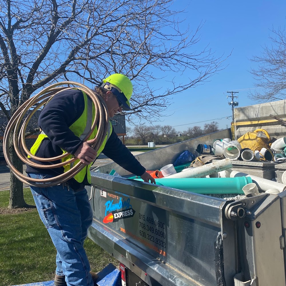 Flatley's Plumbing Express: Equipped and ready to handle all your plumbing needs with professionalism and reliability.