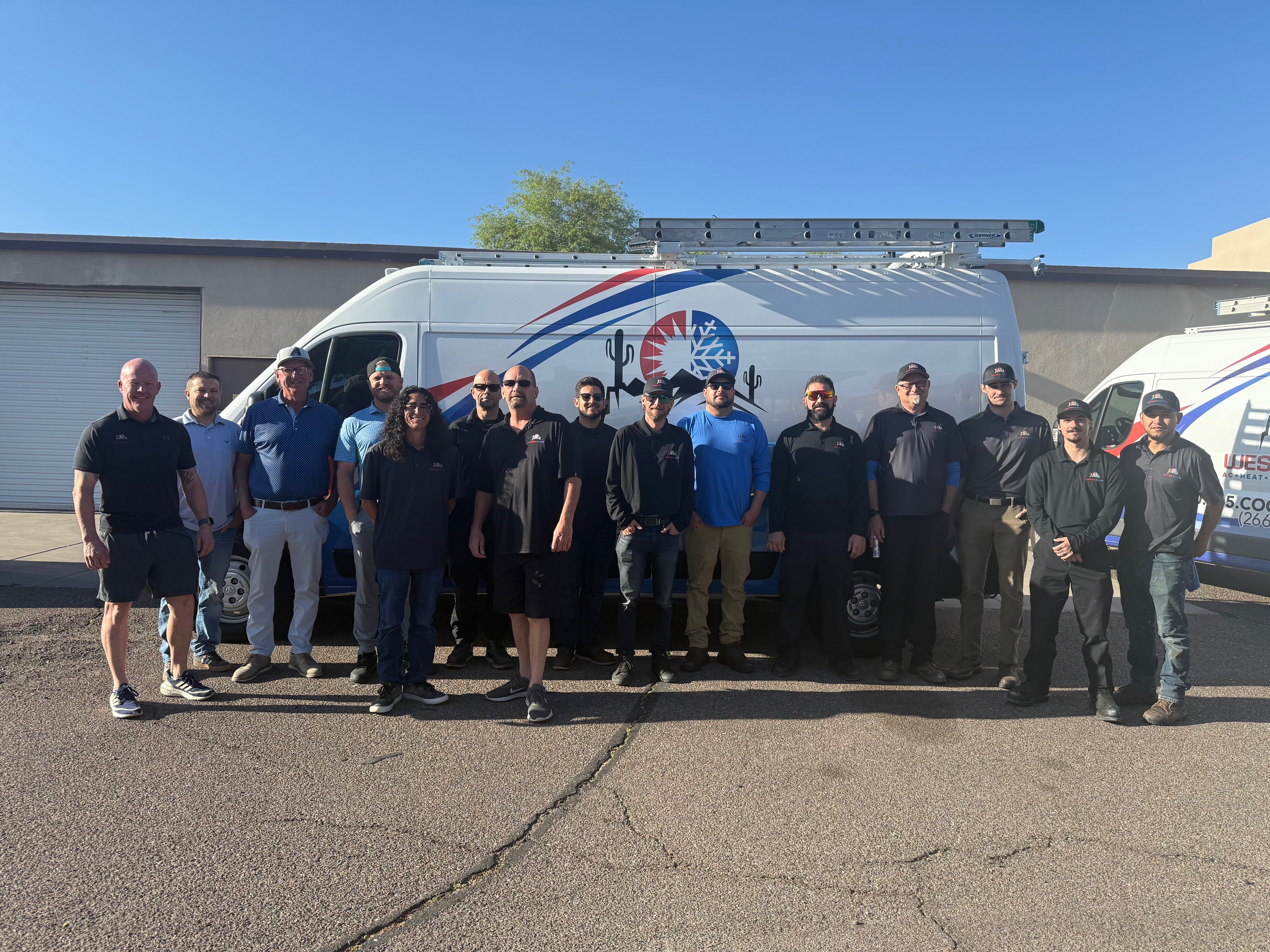 Western States Home Services showcases professionalism and team unity, ready to deliver top-quality service.