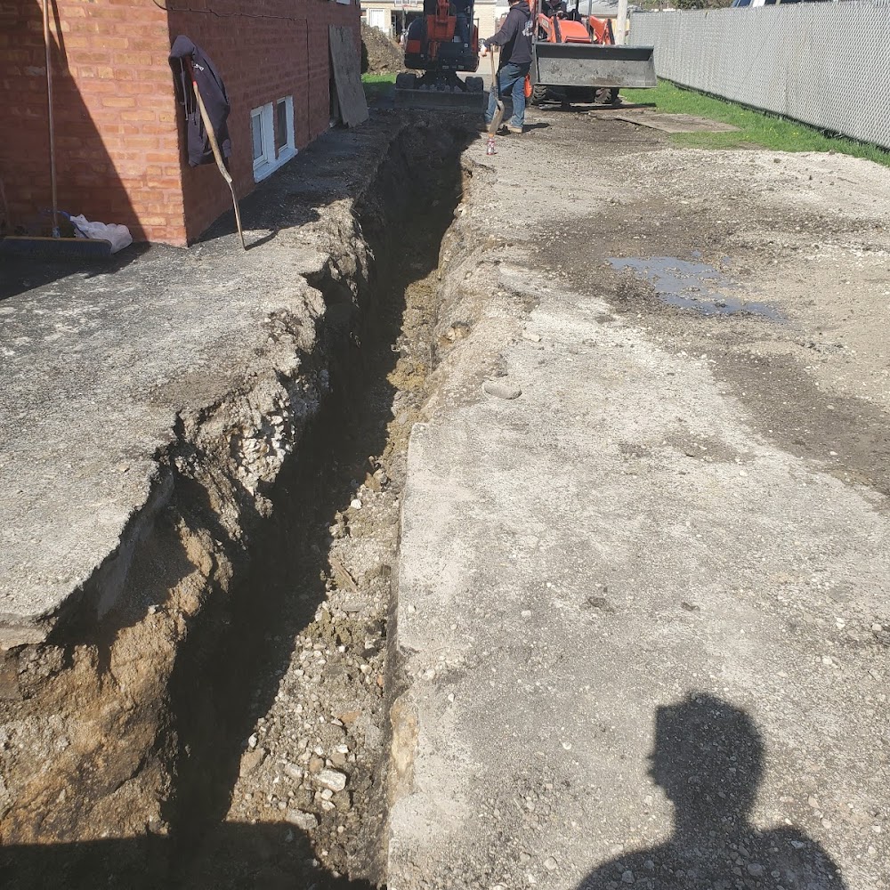 Flatley's Plumbing Express showcases expert excavation services, ensuring quality and professionalism in every project.