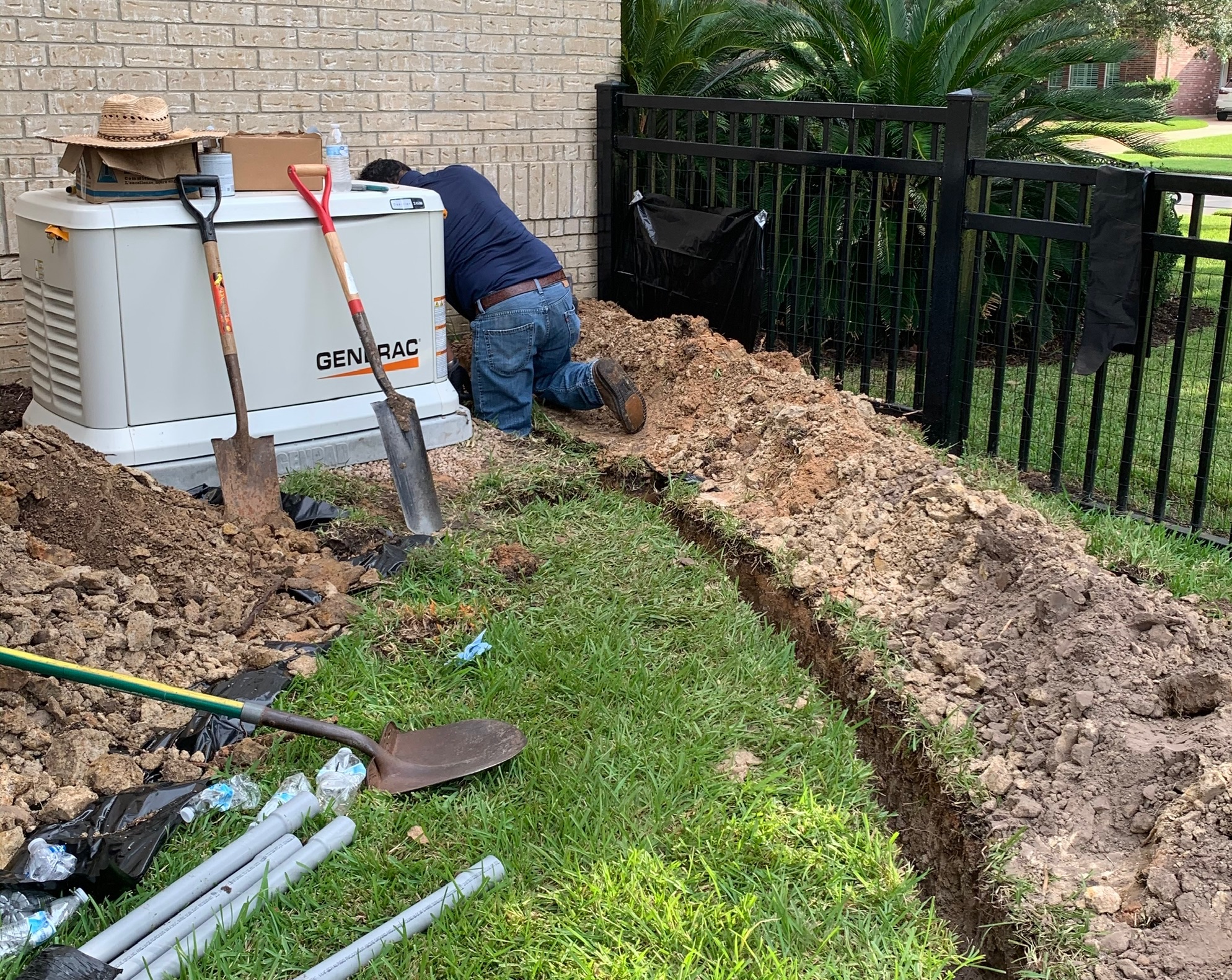 Reliable standby generator installation and neat site work show West Houston Electric, Inc. delivers skilled, customer-focused electrical service.