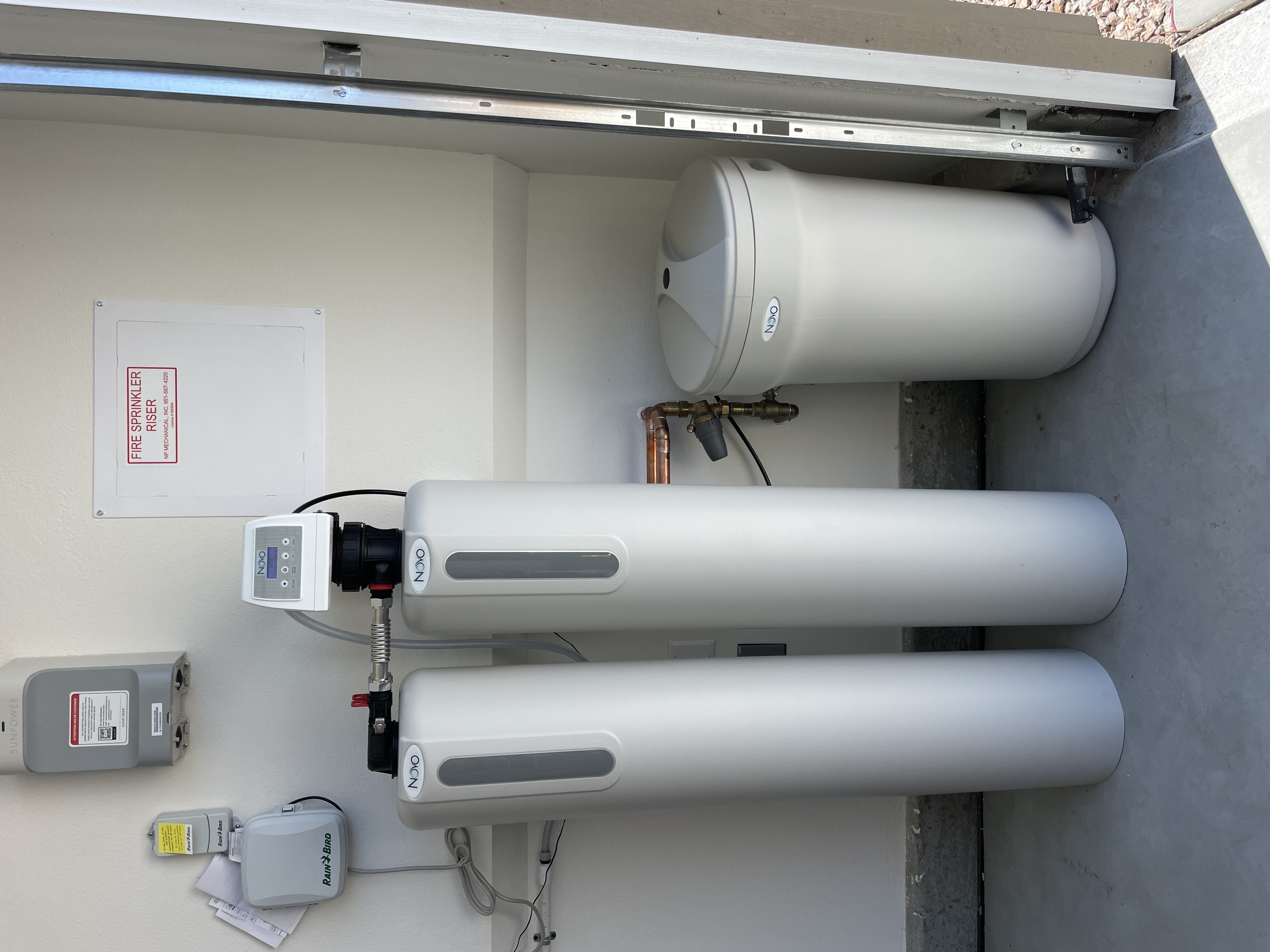 JC Plumbing ensures your home benefits from cutting-edge water filtration systems, as seen in their expertly installed units.