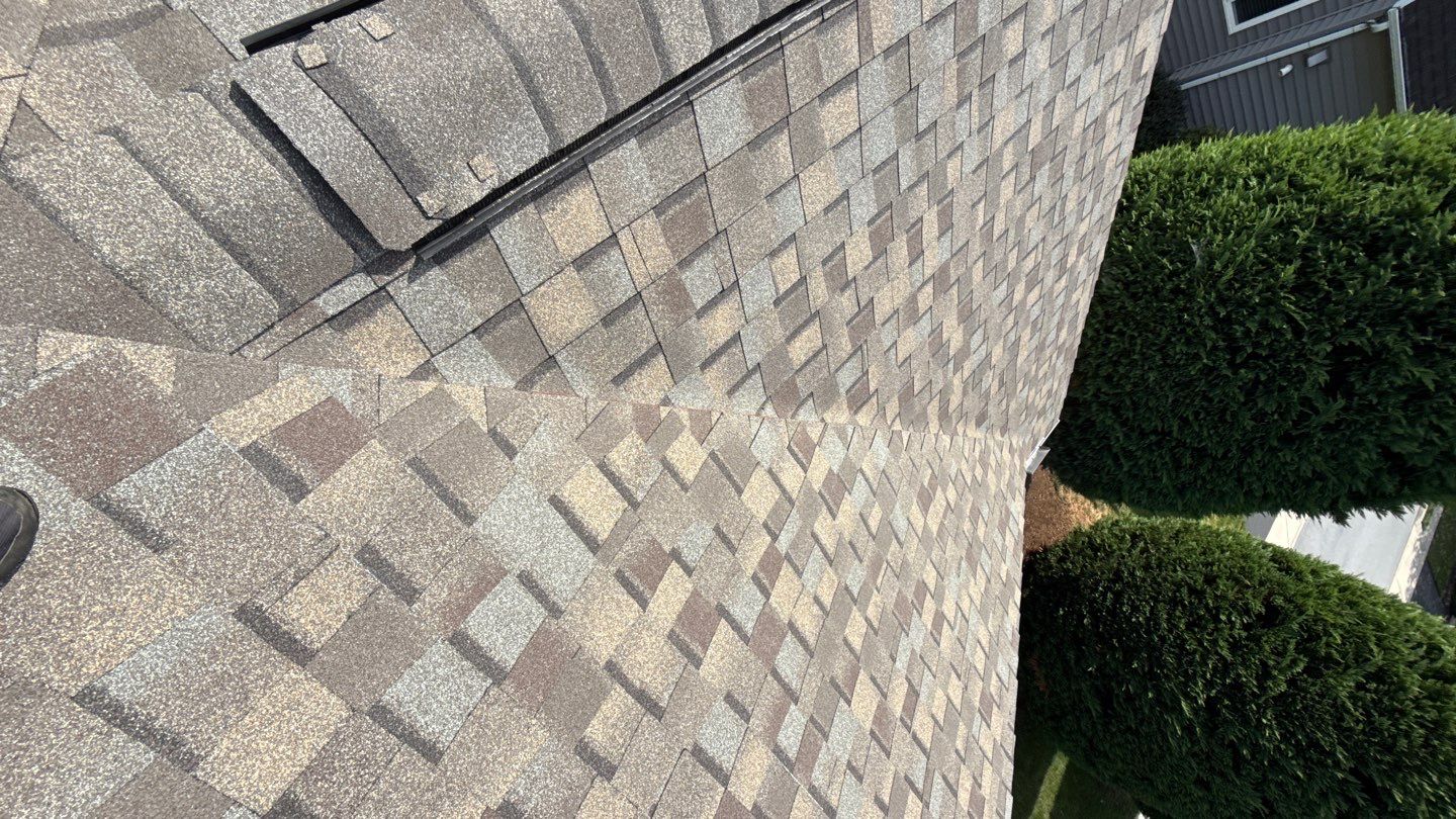 Showcasing careful shingle alignment and ventilation, Mosaic Roofing & Exteriors delivers durable roof installations that protect your home.