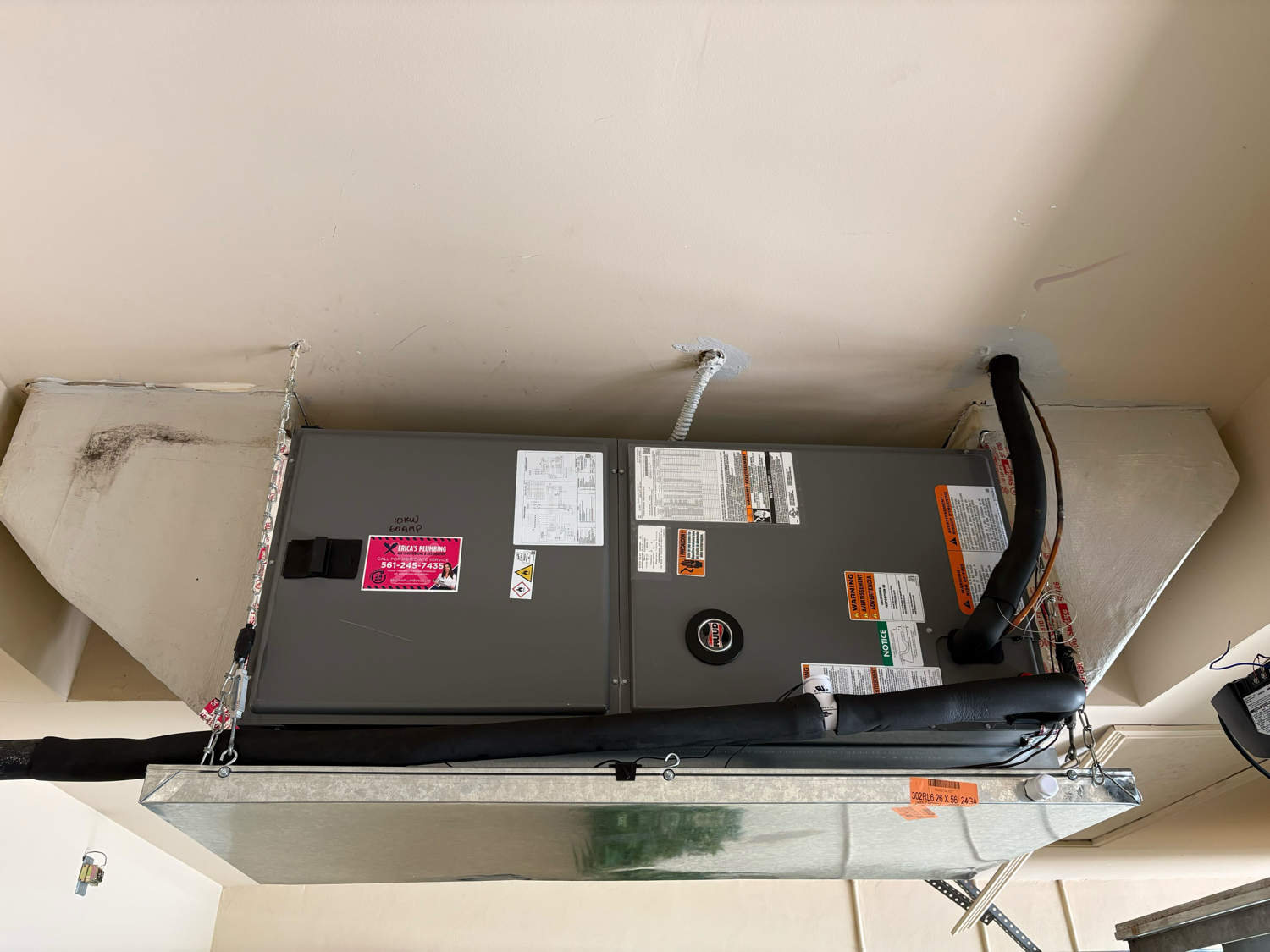 Experience exceptional air conditioning solutions with Erica's Plumbing, Air Conditioning & Restoration. Ensure comfort and quality indoors.