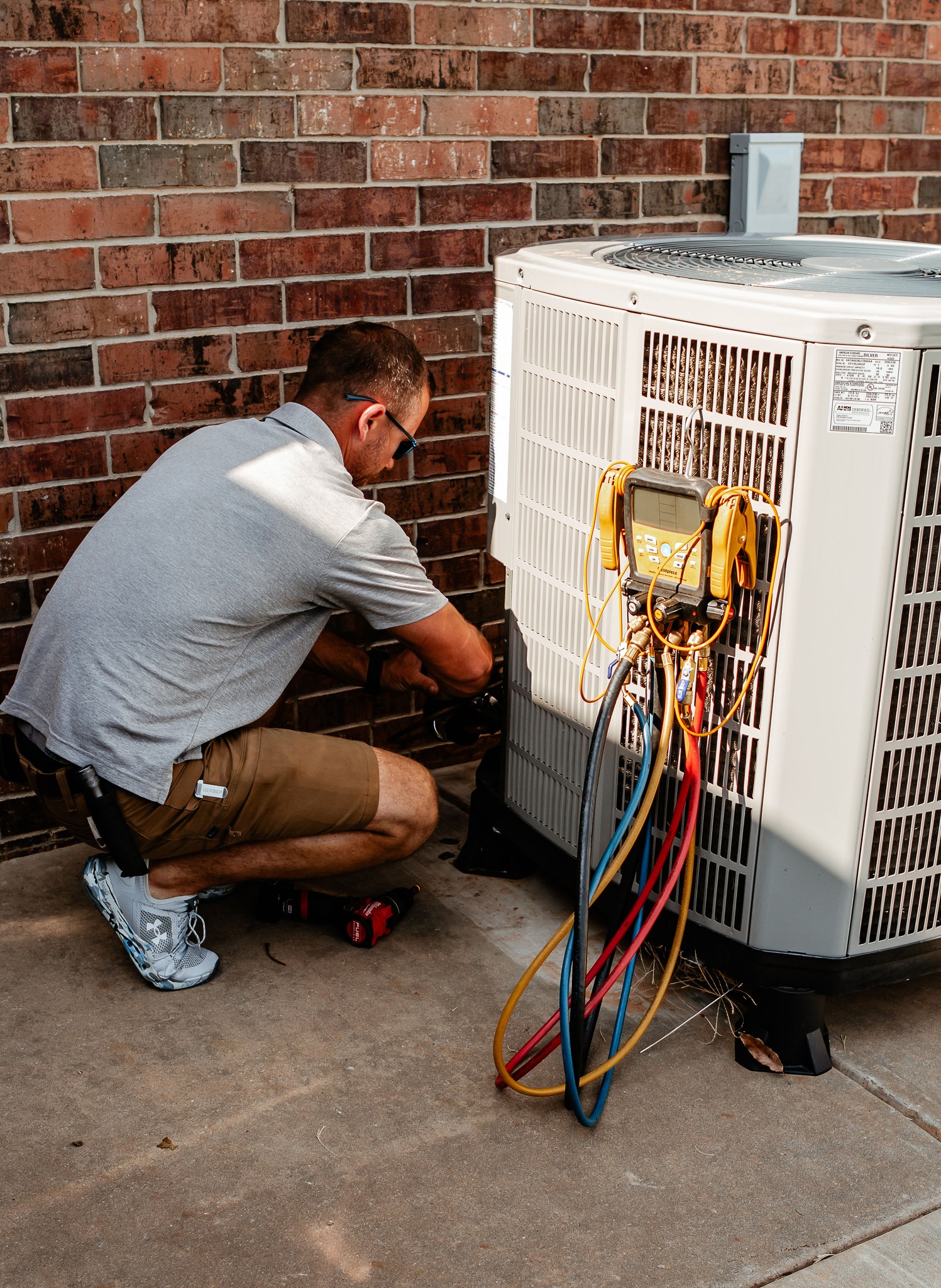 AccuTemp Heating & Air Conditioning demonstrates reliable, professional on-site HVAC service, using precise diagnostics to restore comfort quickly.