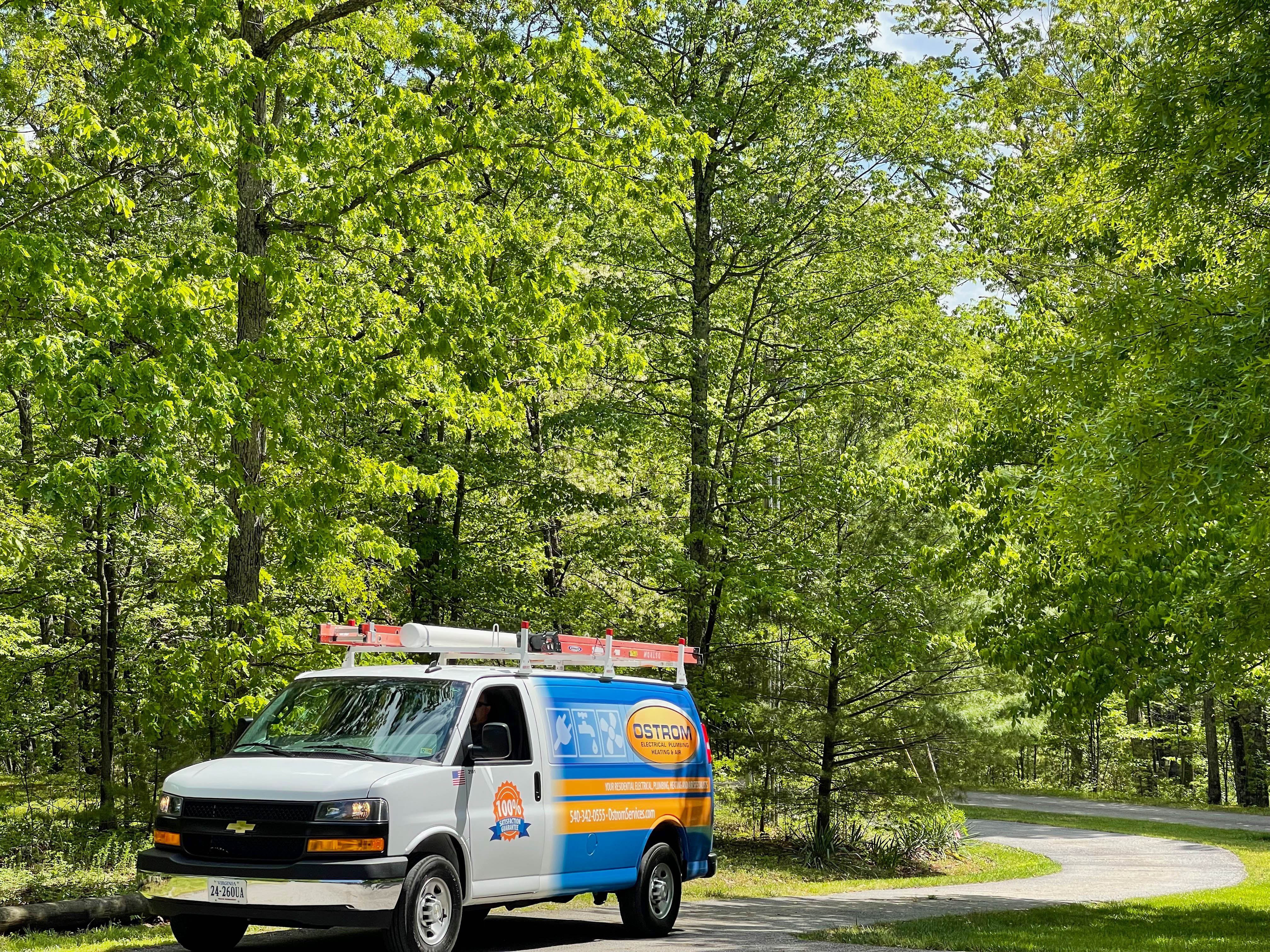 Trust Ostrom for reliable and professional electrical, plumbing, heating, and air conditioning services.