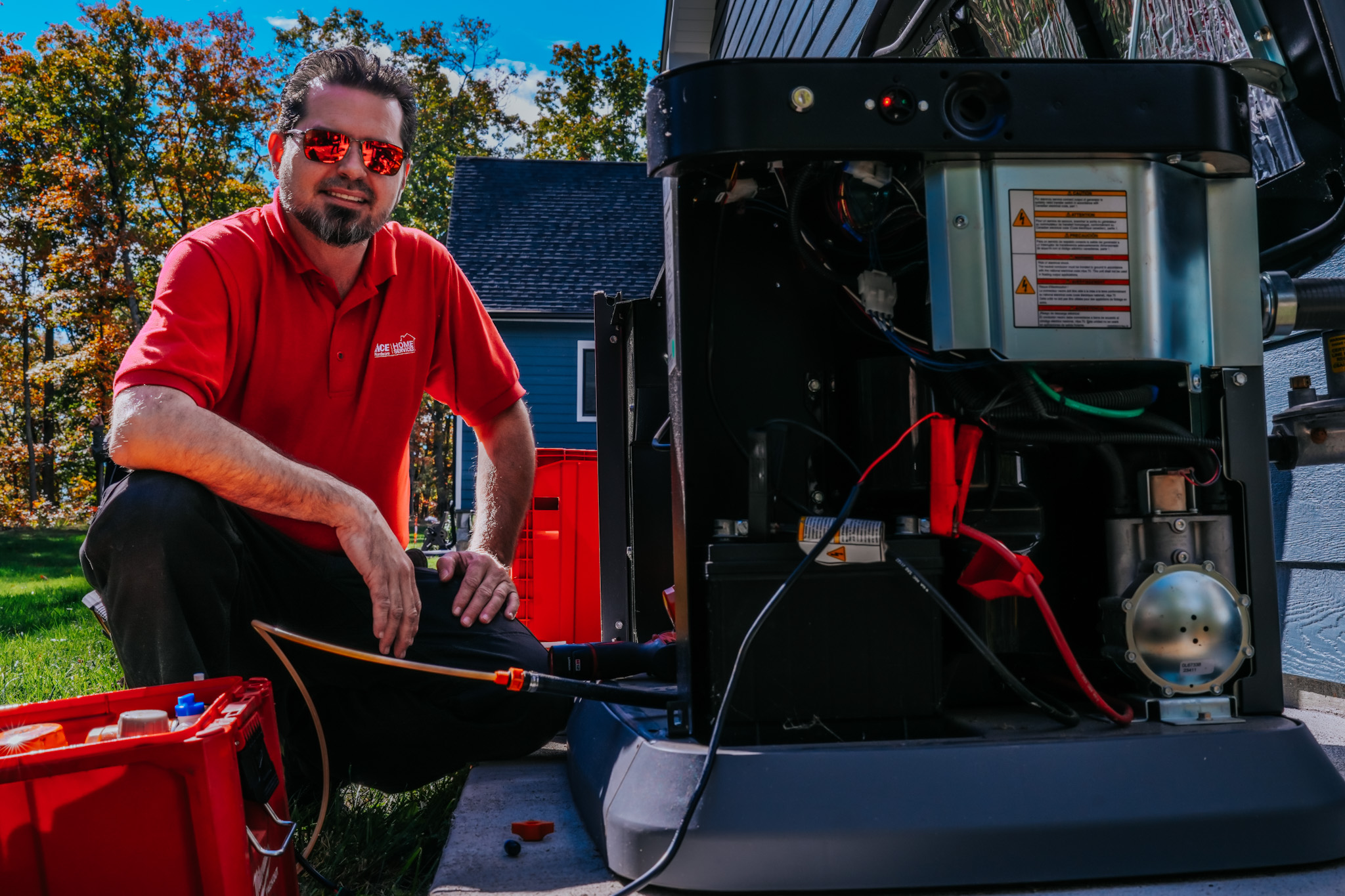 Friendly, professional technicians from Parrish Services deliver dependable HVAC care on-site, showing clean workmanship and practical troubleshooting skills.
