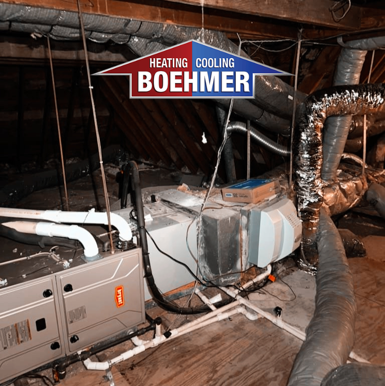 Ensure year-round comfort with Boehmer Heating & Cooling's expert HVAC solutions.
