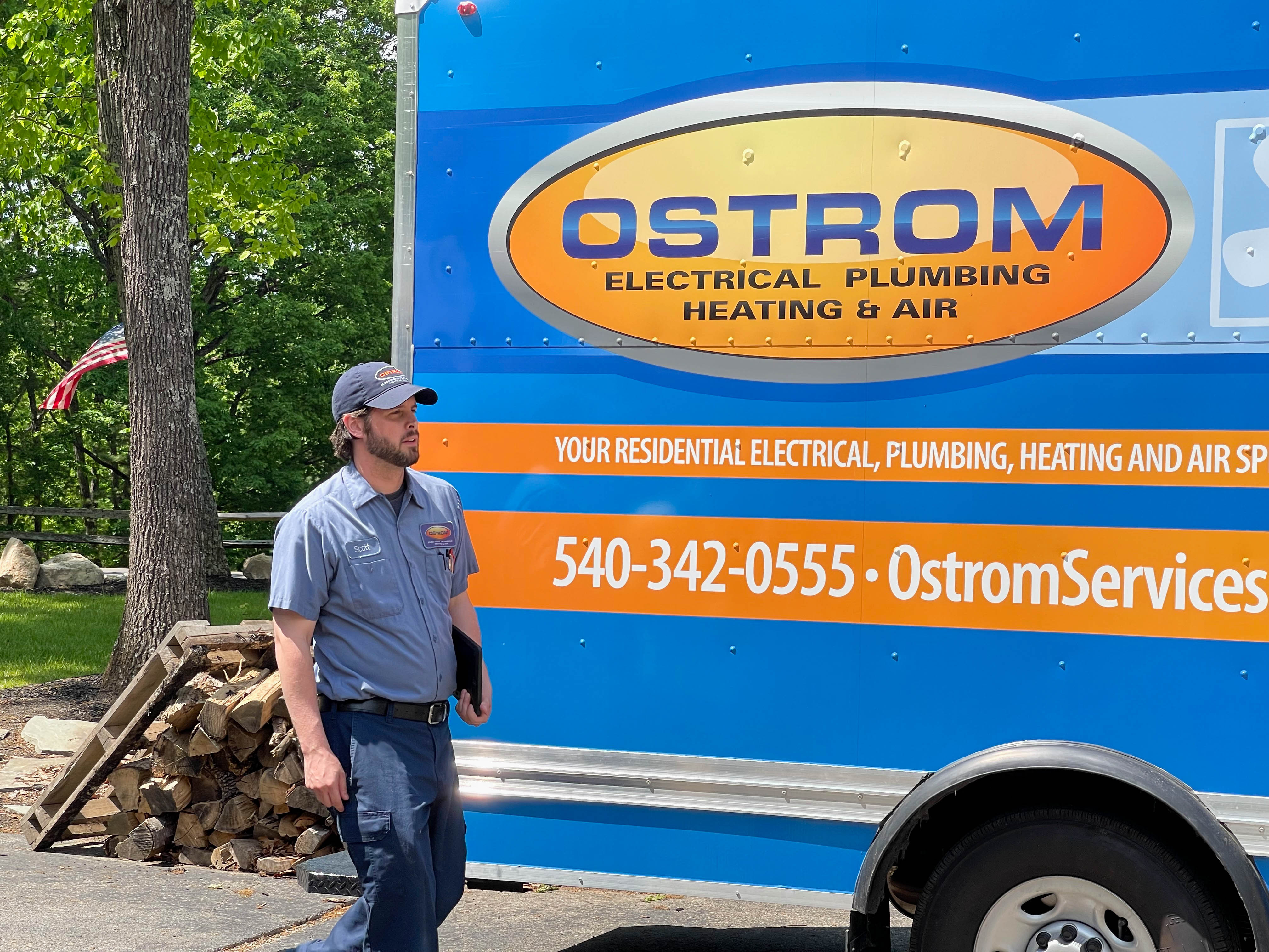 Choose Ostrom Electrical Plumbing Heating & Air for exemplary service delivered by skilled professionals close to home!