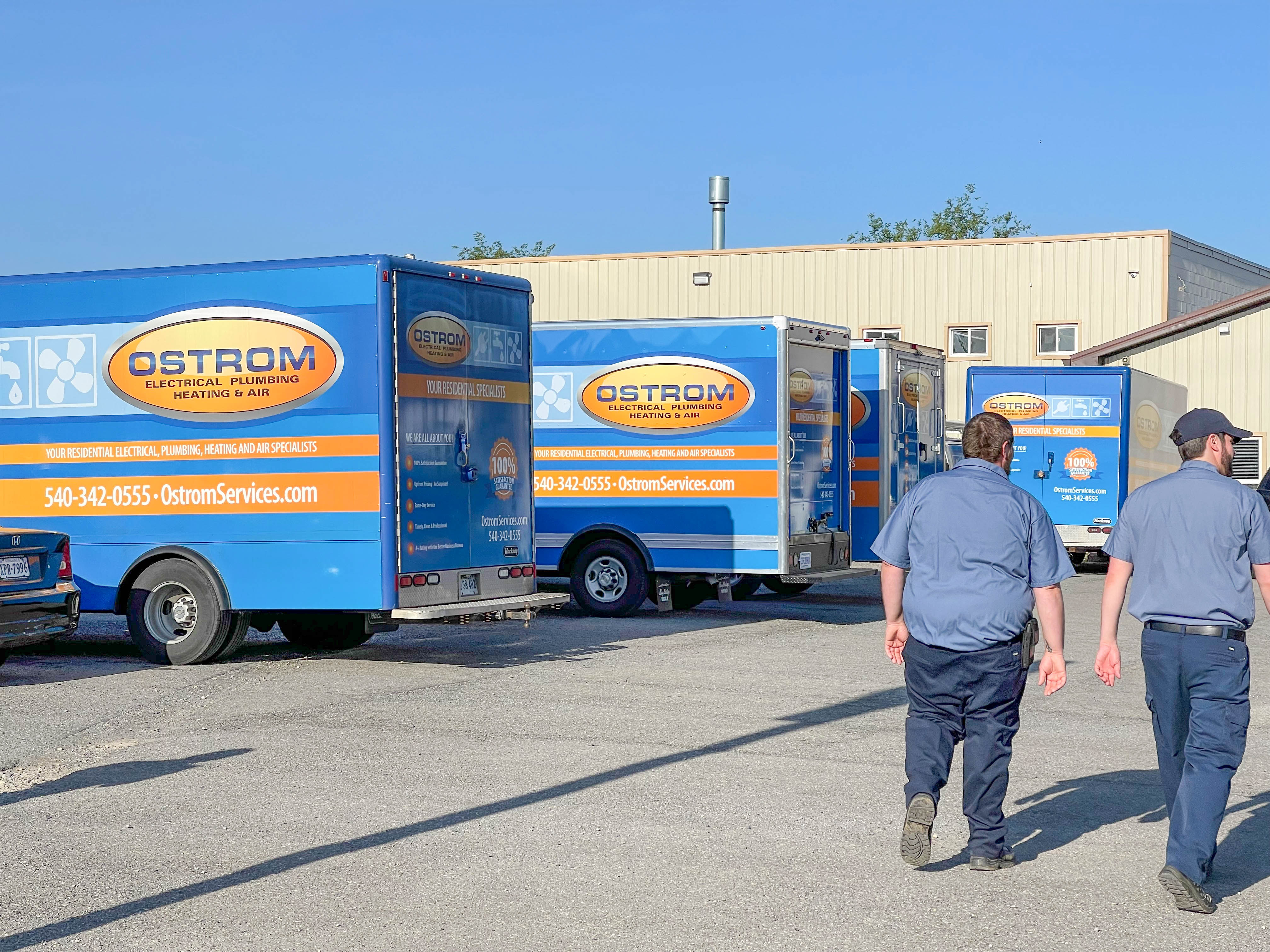Trust Ostrom Electrical Plumbing Heating & Air Conditioning for reliable, professional service every time.