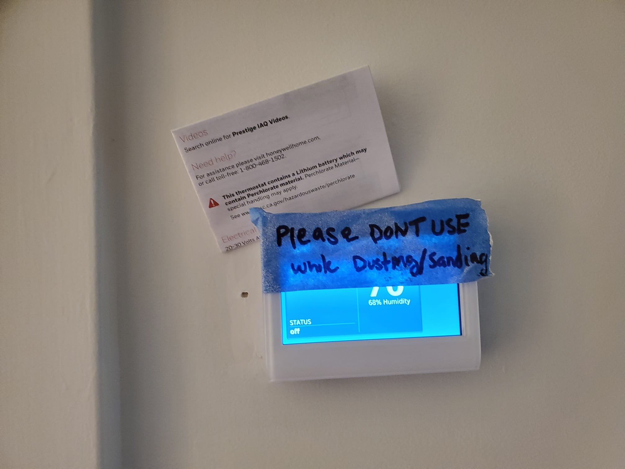 Service Professionals ensures your indoor climate is perfect, even when special care is needed to keep your thermostat in top condition.
