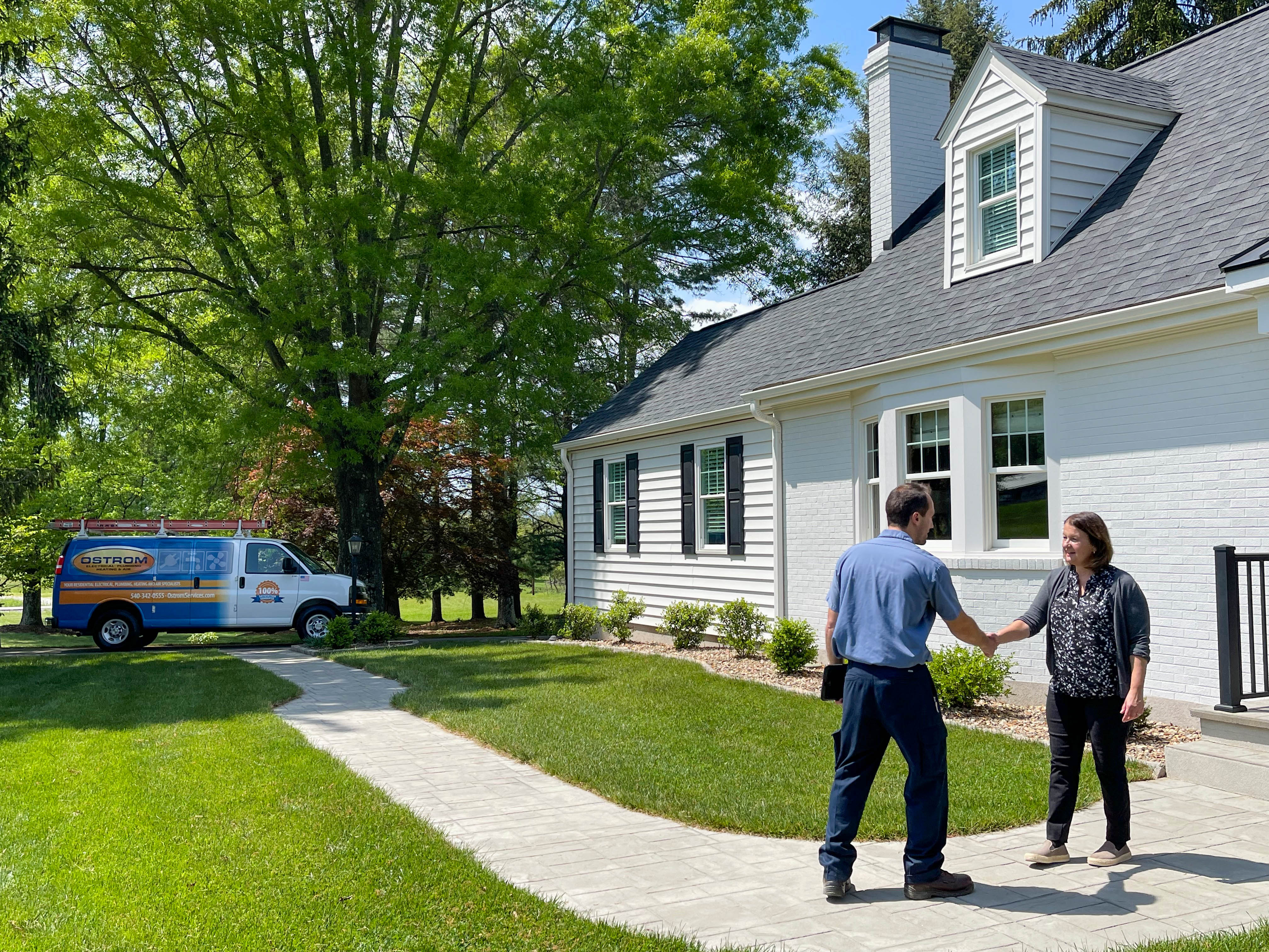 Experience top-notch service with Ostrom Electrical Plumbing Heating & Air Conditioning, where professionalism meets customer satisfaction.