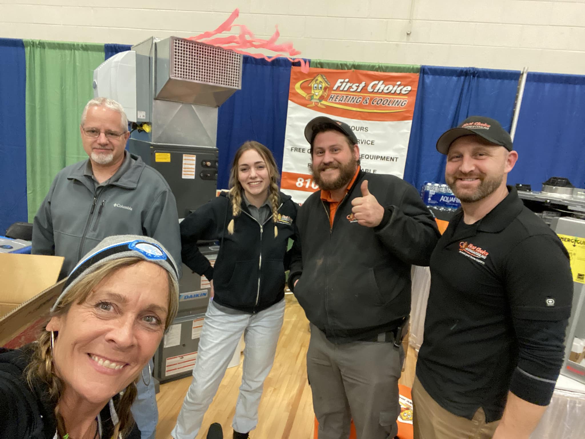 Experience top-notch service and professionalism with First Choice Heating & Cooling – your comfort is our priority!