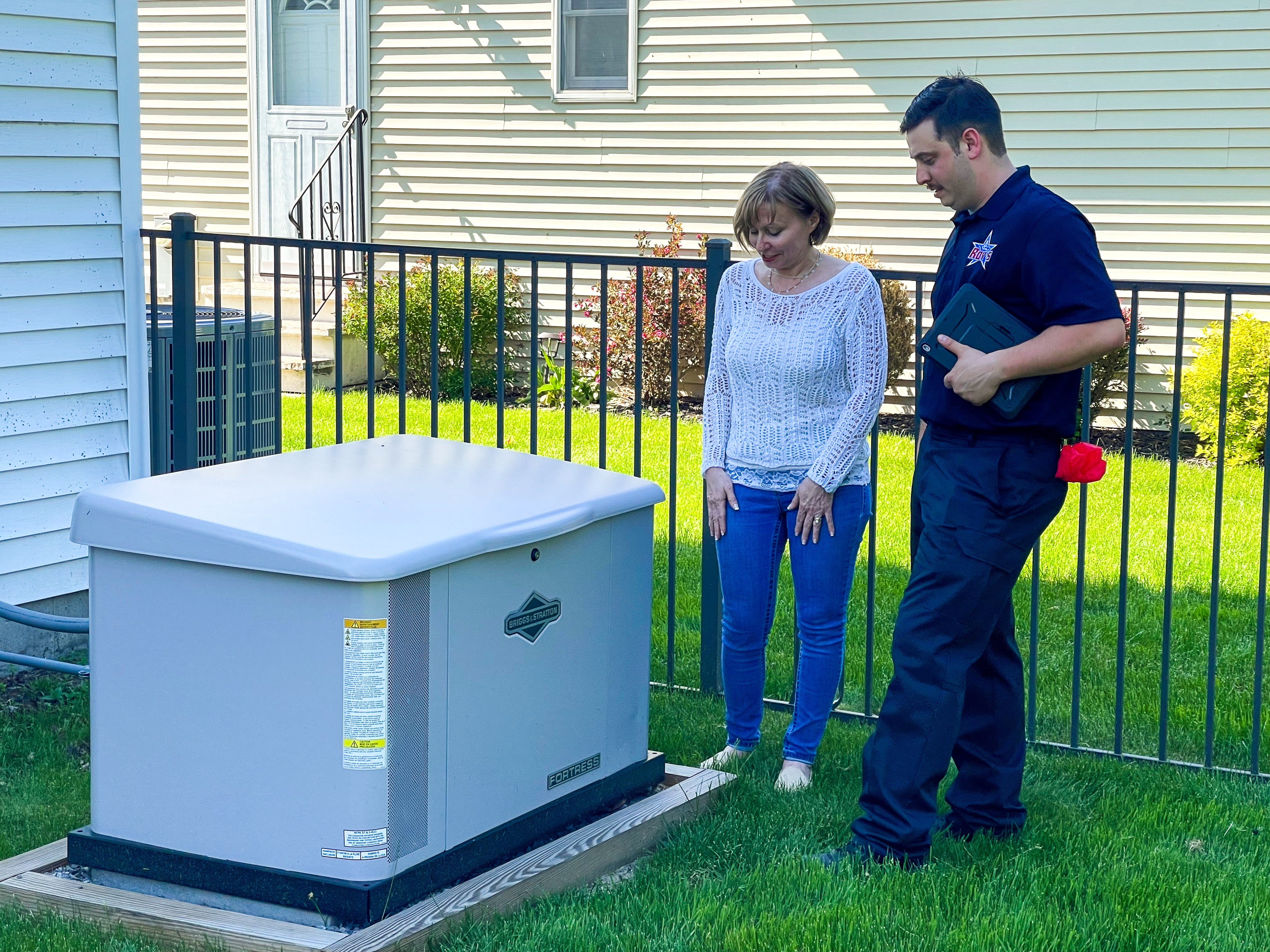 Discover seamless and efficient service with Roy's Plumbing, Heating, Cooling & Electrical as our expert explains the intricacies of your standby generator installation.