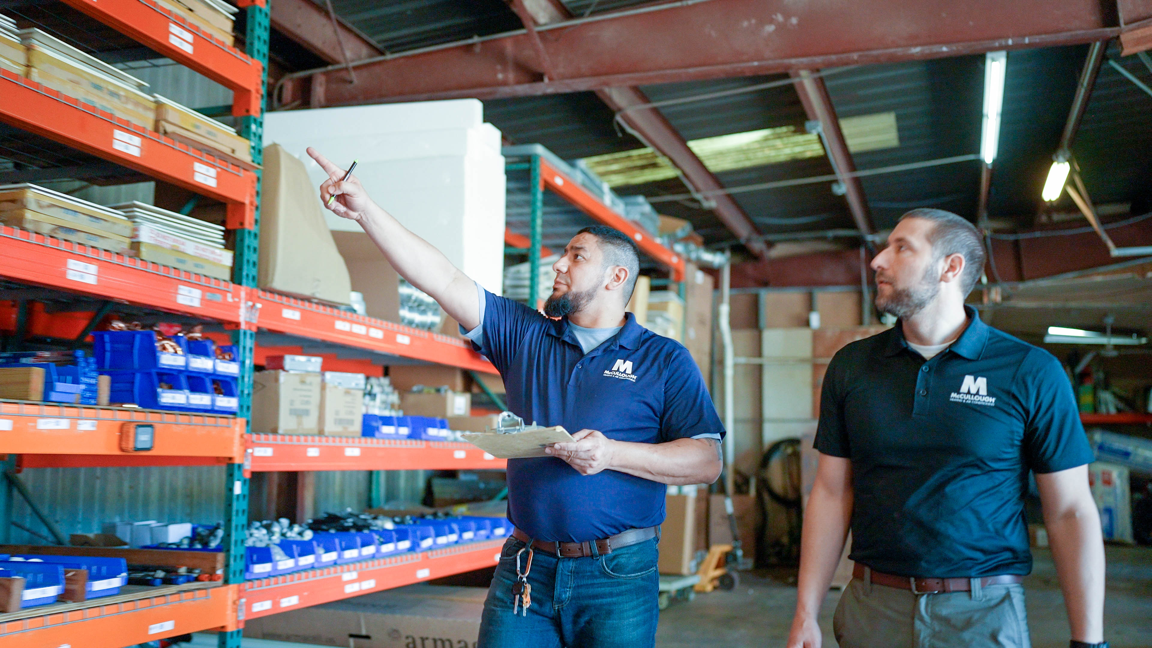 Discover quality and professional HVAC solutions with McCullough Heating & Air Conditioning, where organization meets expertise.