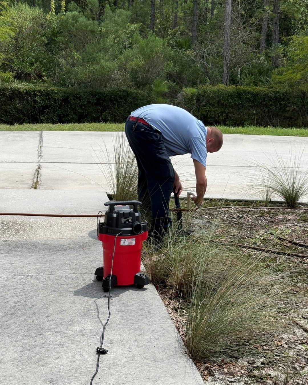 Creeks Air Conditioning & Heating showcases their commitment to quality in every outdoor service, ensuring efficient and professional results for your HVAC needs.