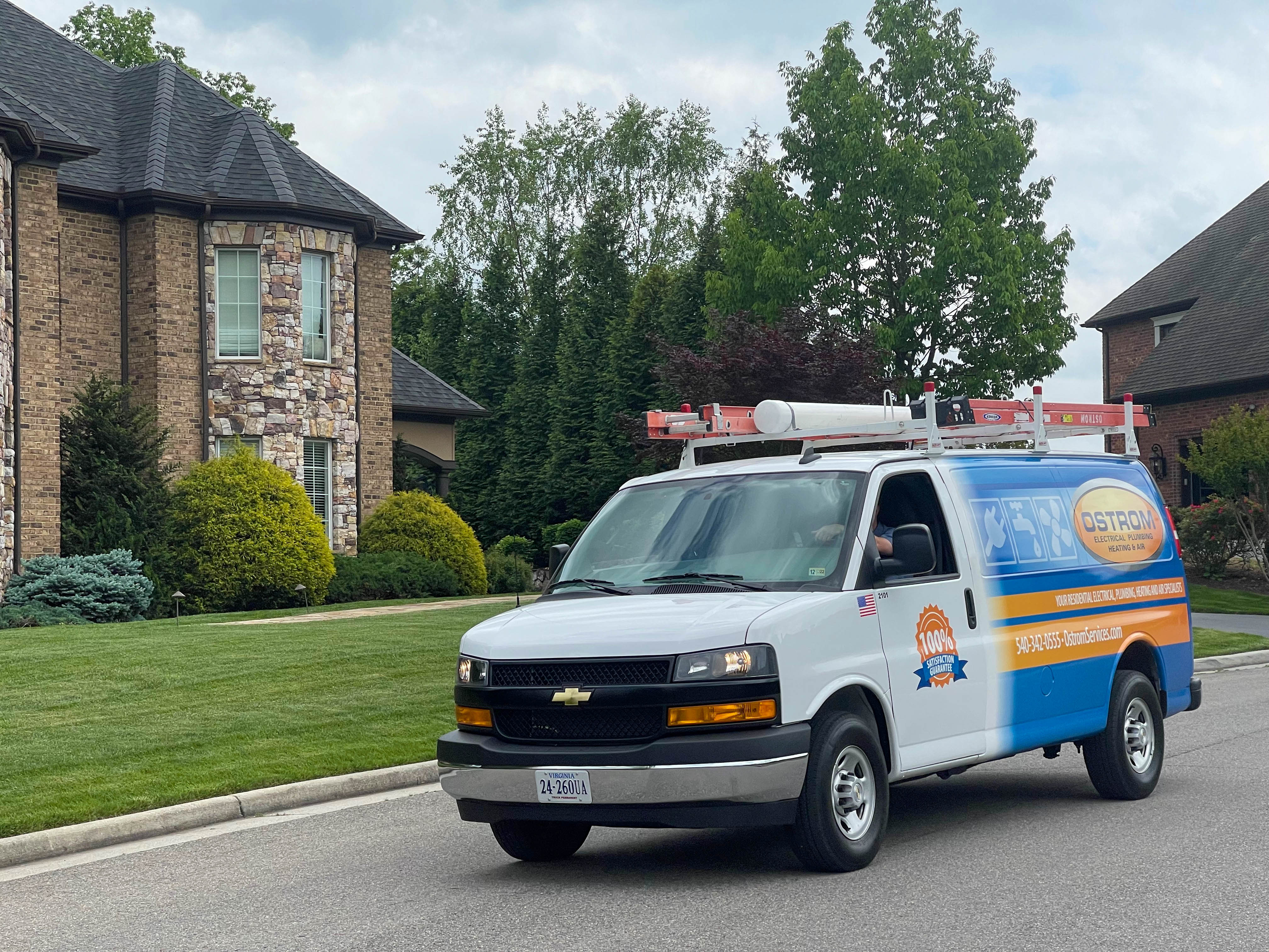 Experience unmatched service and professionalism with Ostrom Electrical Plumbing Heating & Air Conditioning, your trusted partner in home comfort.