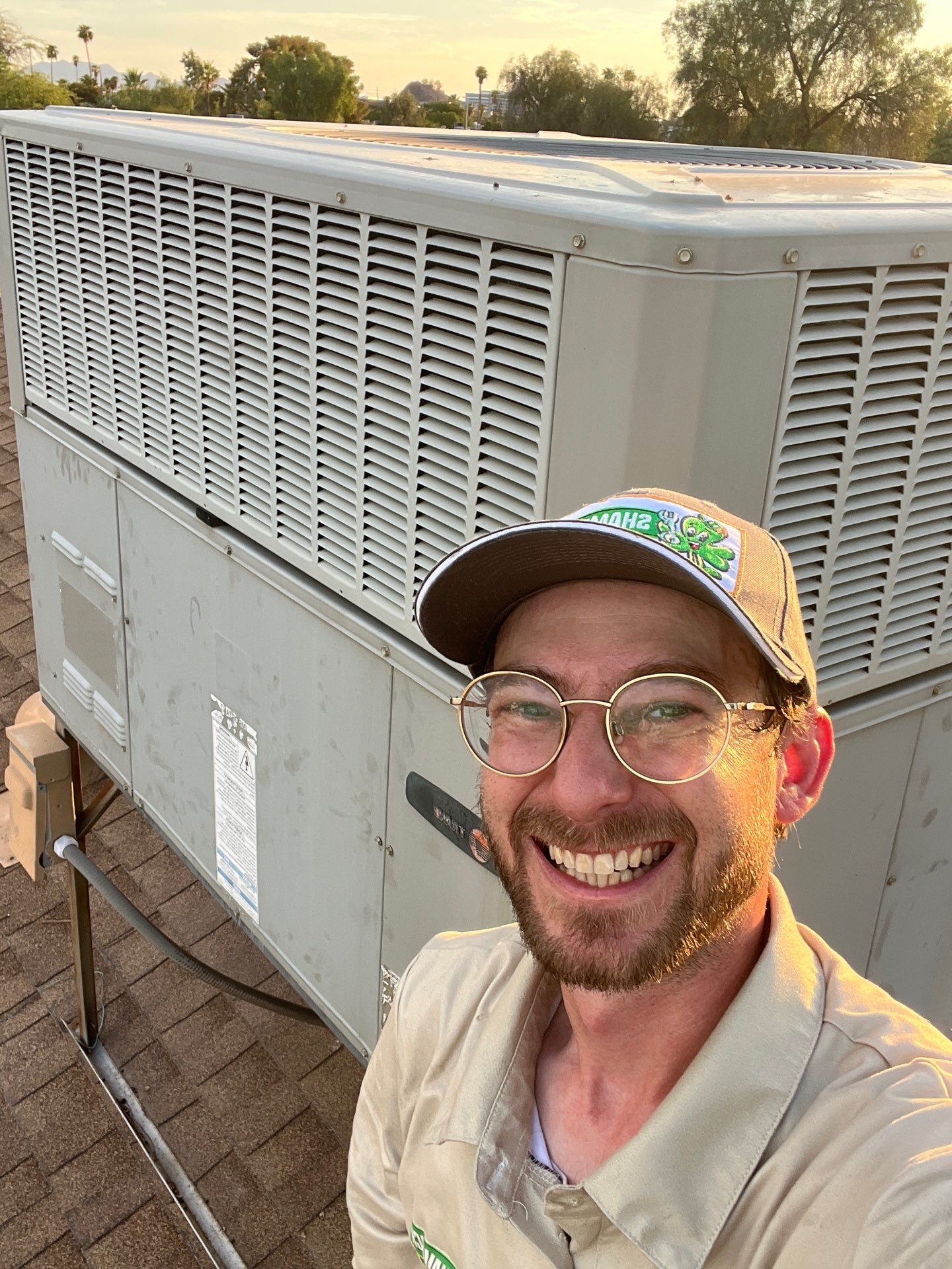 Experience top-notch HVAC care with a smile at Shamrock Heating & Cooling.