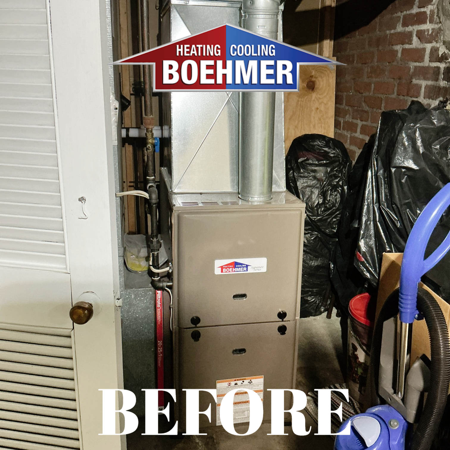 Trust Boehmer Heating & Cooling for quality furnace solutions in your home.
