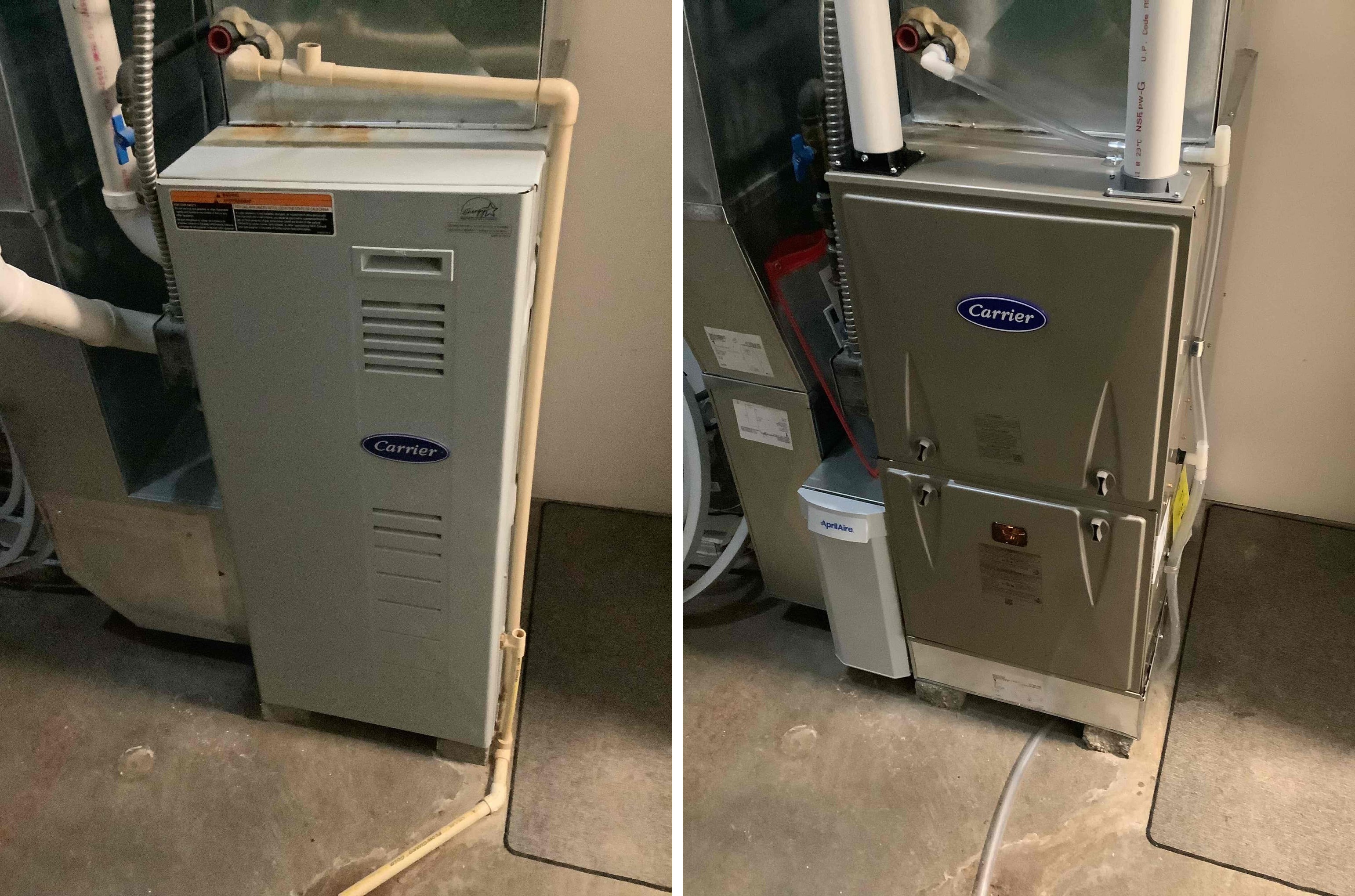 Experience unparalleled comfort with Harker Heating & Cooling's top-notch HVAC systems featuring Carrier technology. Quality and professionalism assured.