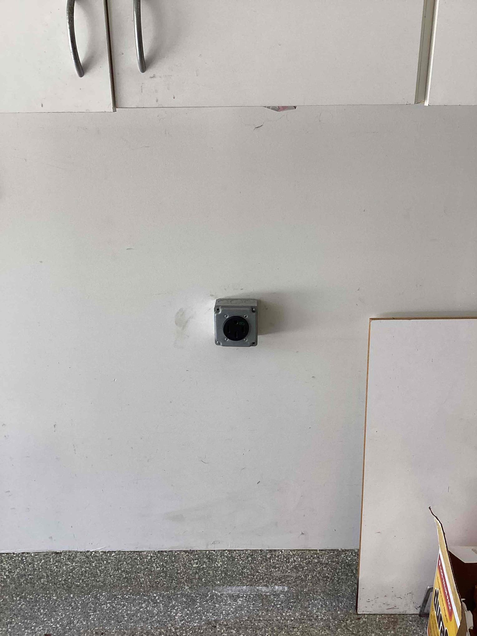 Powell Electric installs dependable outlets with neat mounting and attention to fit, giving homeowners safe, reliable power.