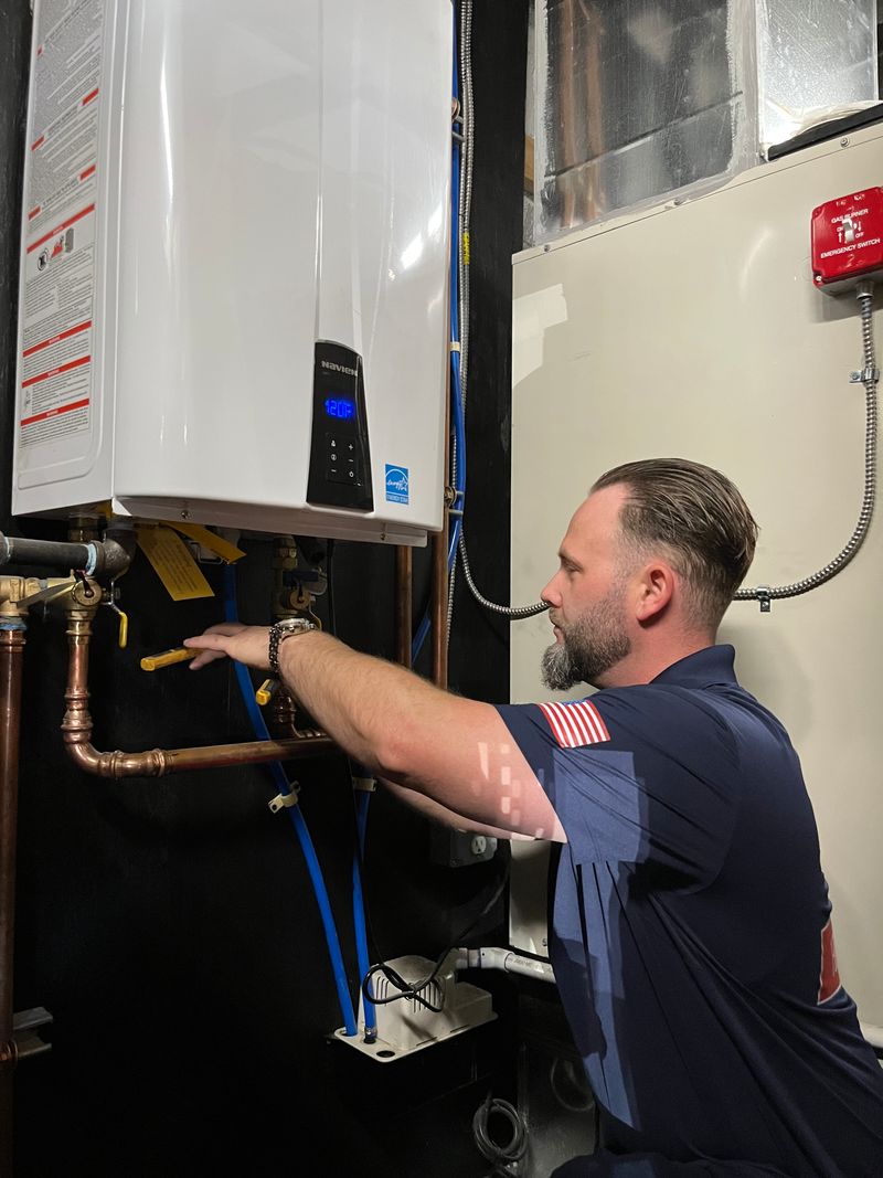 Guaranteed Service ensures top-notch water heater maintenance with professionalism and expert care.