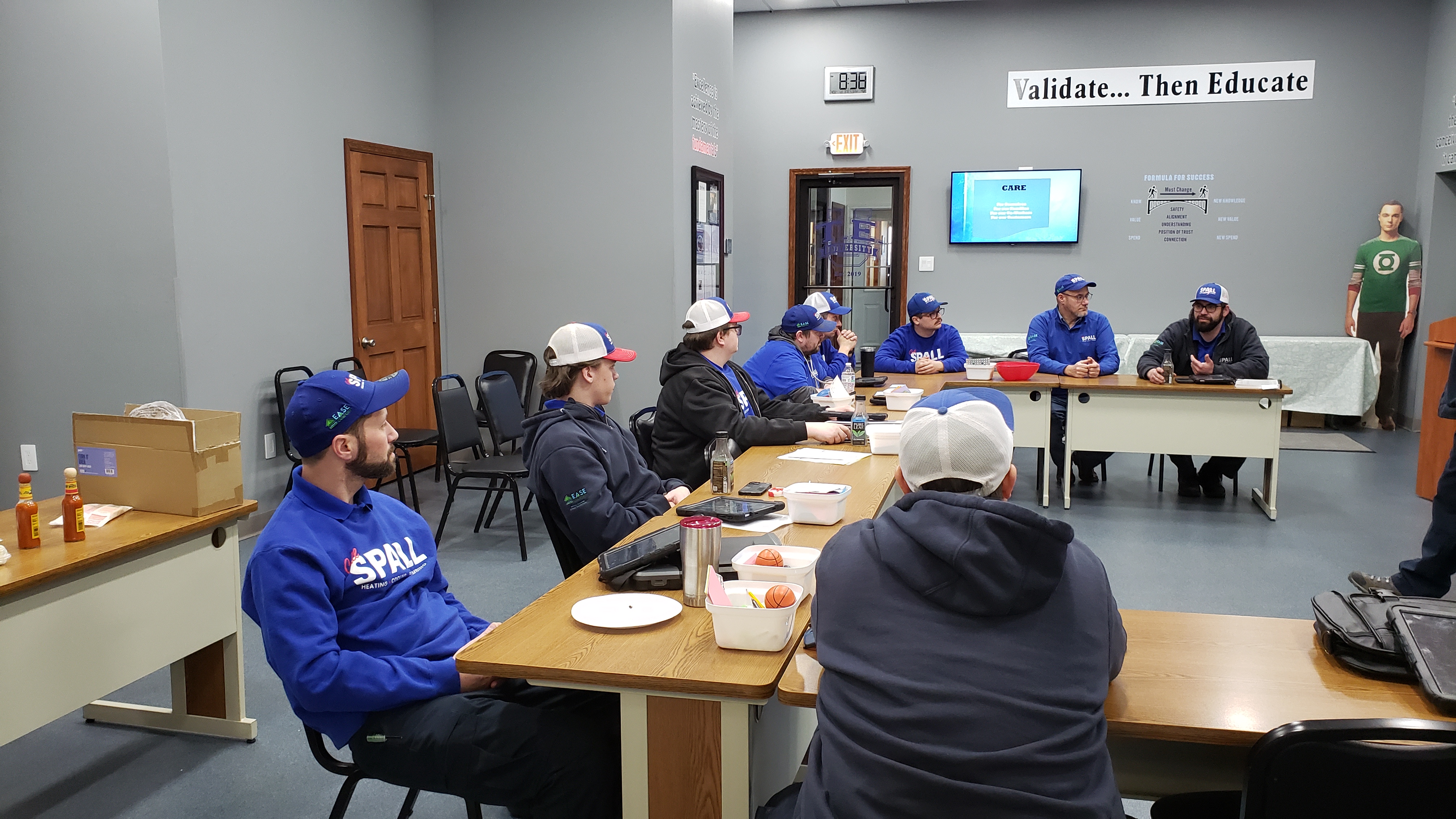 T.E. Spall & Son empowers its team with continuous training, ensuring top-notch service and excellence.