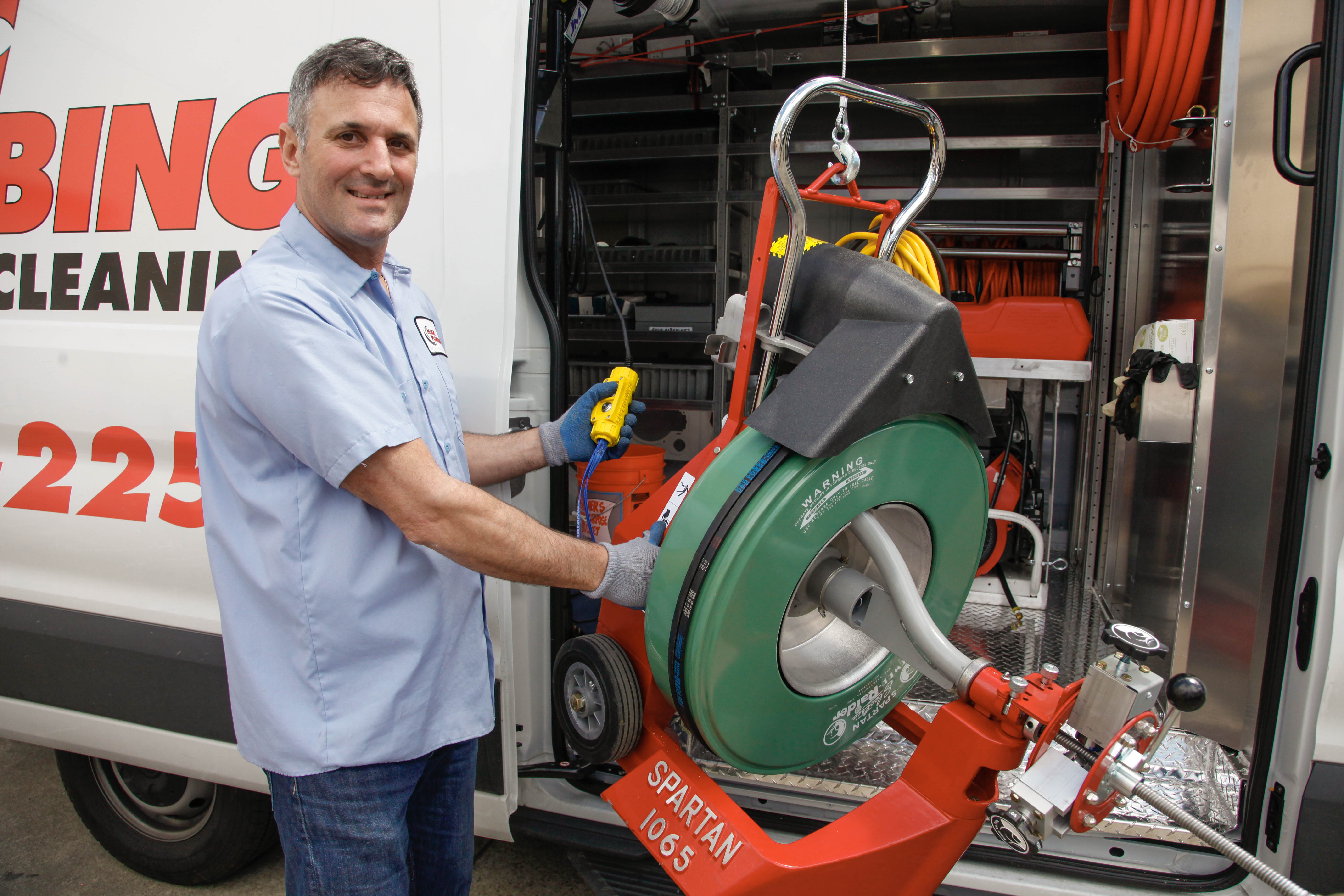 Skilled and approachable technicians from Magic Plumbing Heating & Cooling arrive with professional equipment to quickly restore proper drain function.