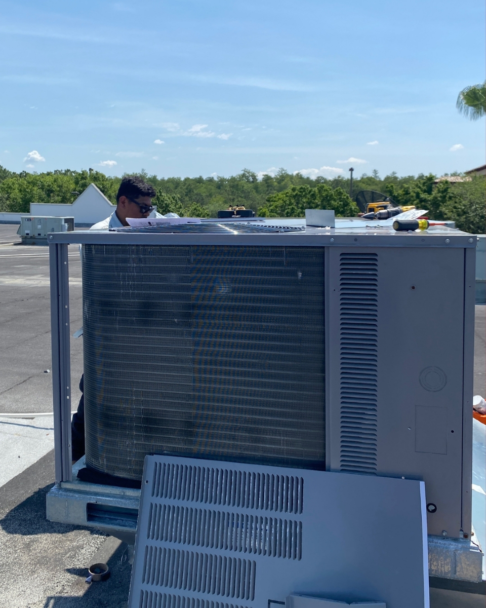 Belle Air delivers top-notch HVAC solutions, expertly managing installations even in challenging outdoor environments.
