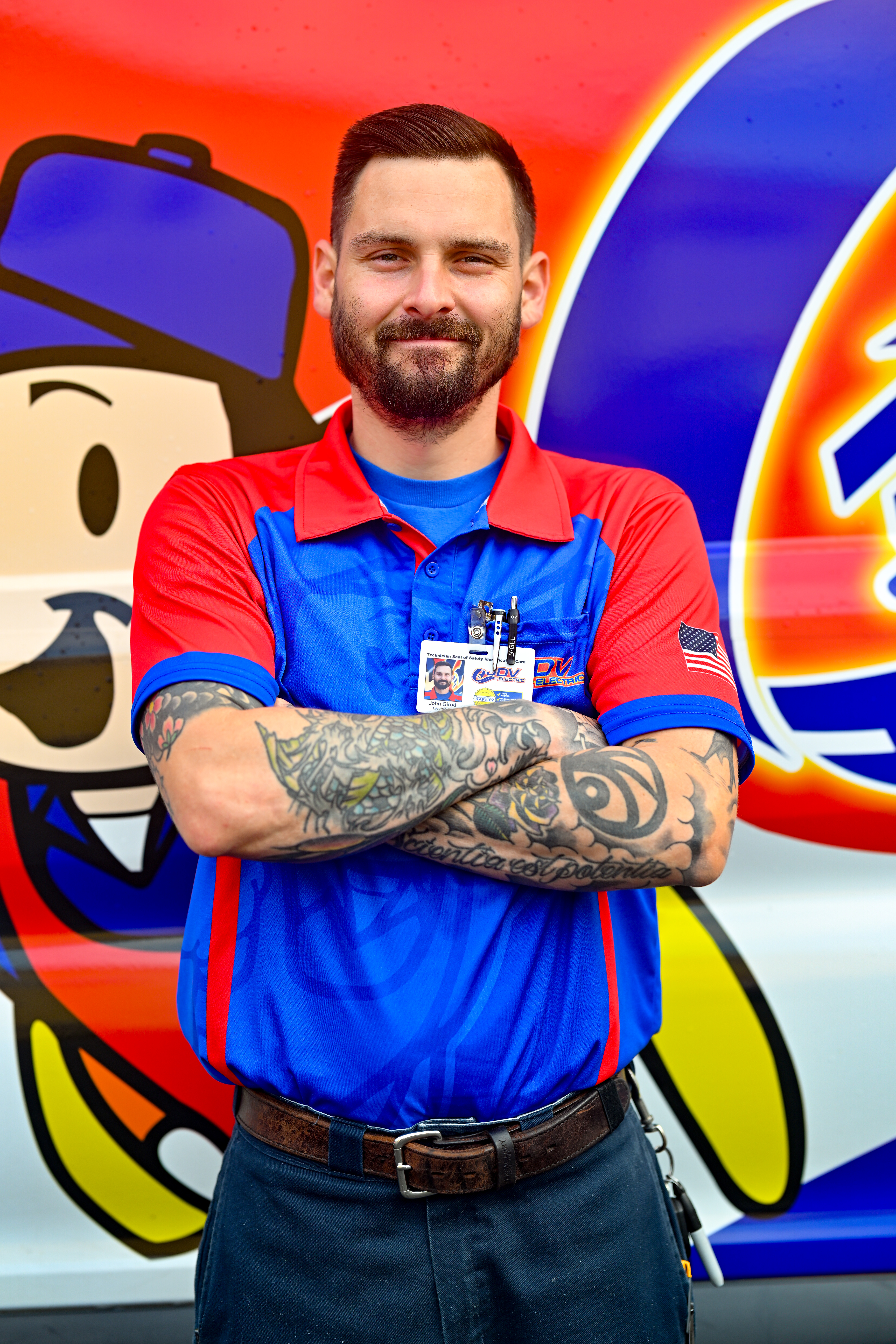 JDV Electric delivers professional and personable service with a smile, ensuring quality and customer satisfaction.