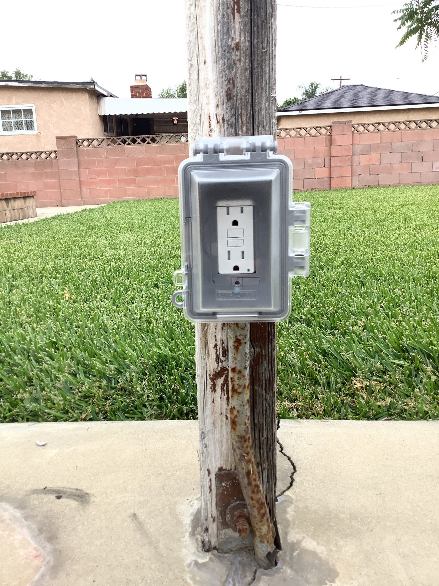 Powell Electric protects outdoor power with durable weatherproof outlets, giving homeowners reliable, safety-focused performance.