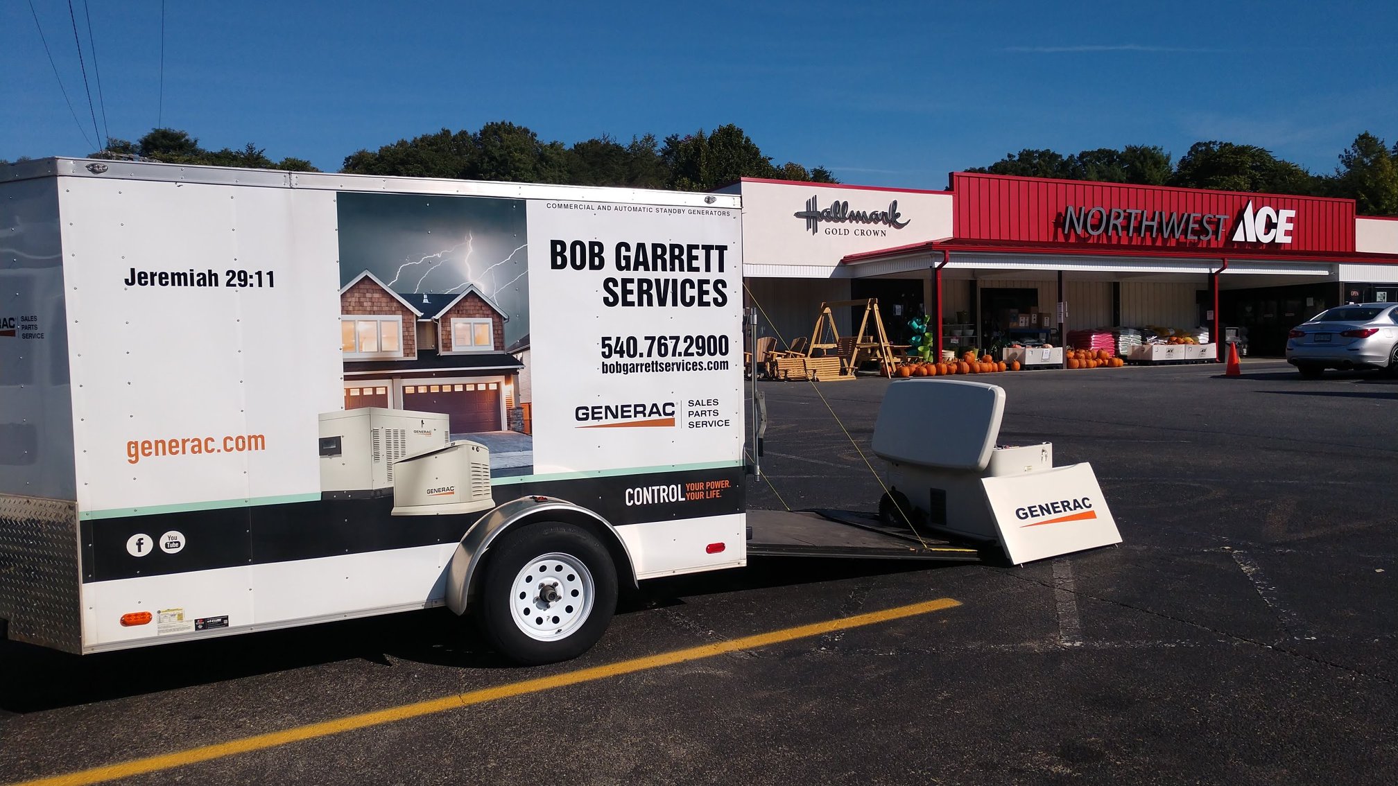 Bob Garrett Services ensures your home remains powered no matter the situation, right at the convenience of your location.