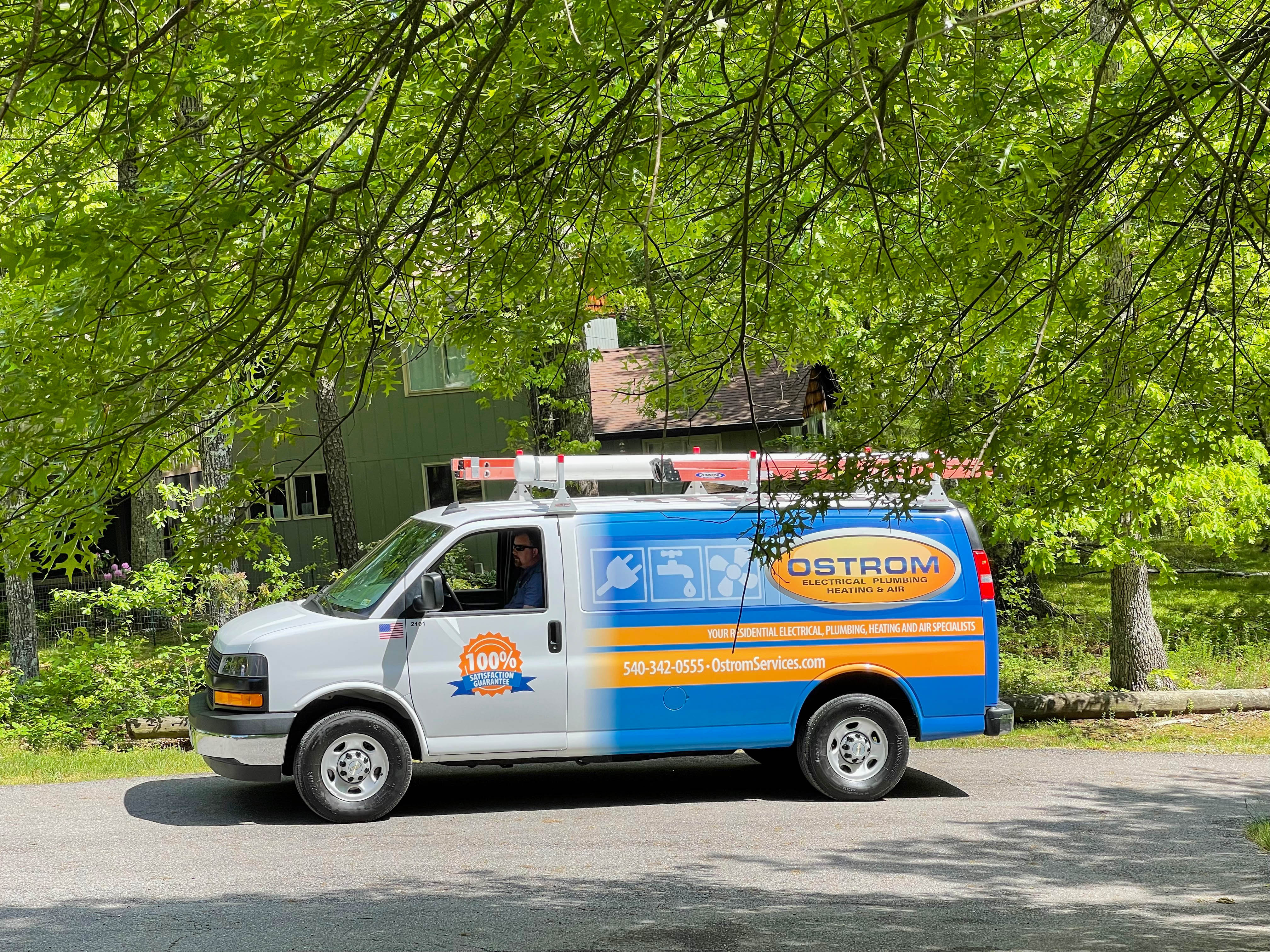 Trust Ostrom Electrical Plumbing Heating & Air Conditioning for 100% satisfaction in your home services!
