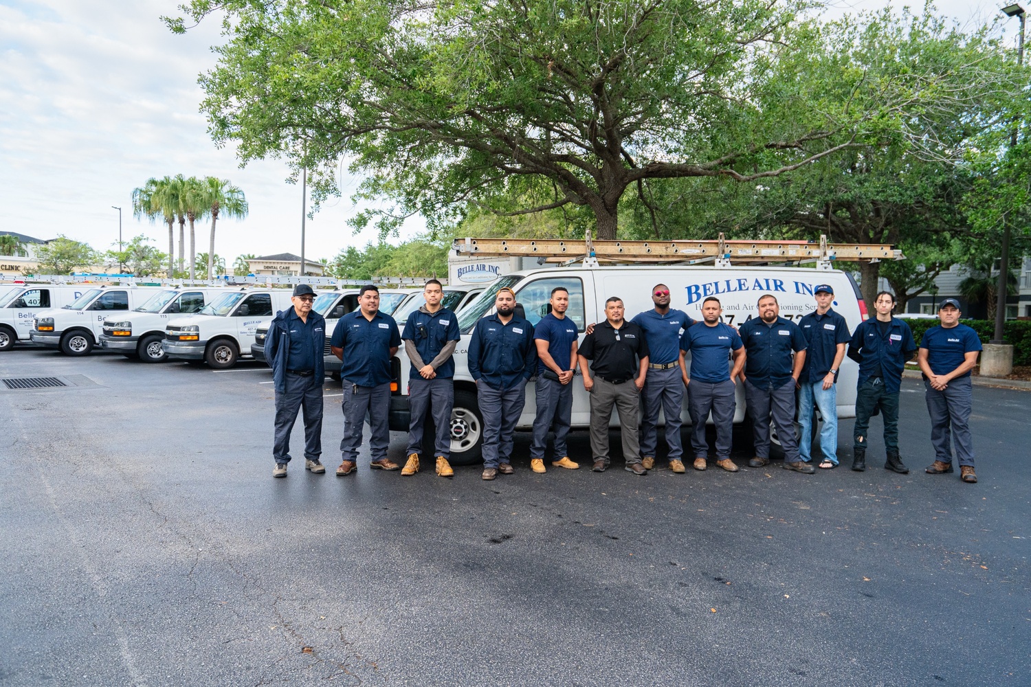 Trust Belle Air for your HVAC needs, where professional service meets reliability every time.